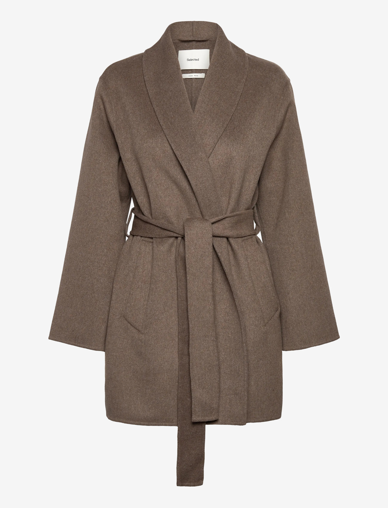 Selected - SLFALIA HANDMADE JACKET - vinterjakker - fungi - 0