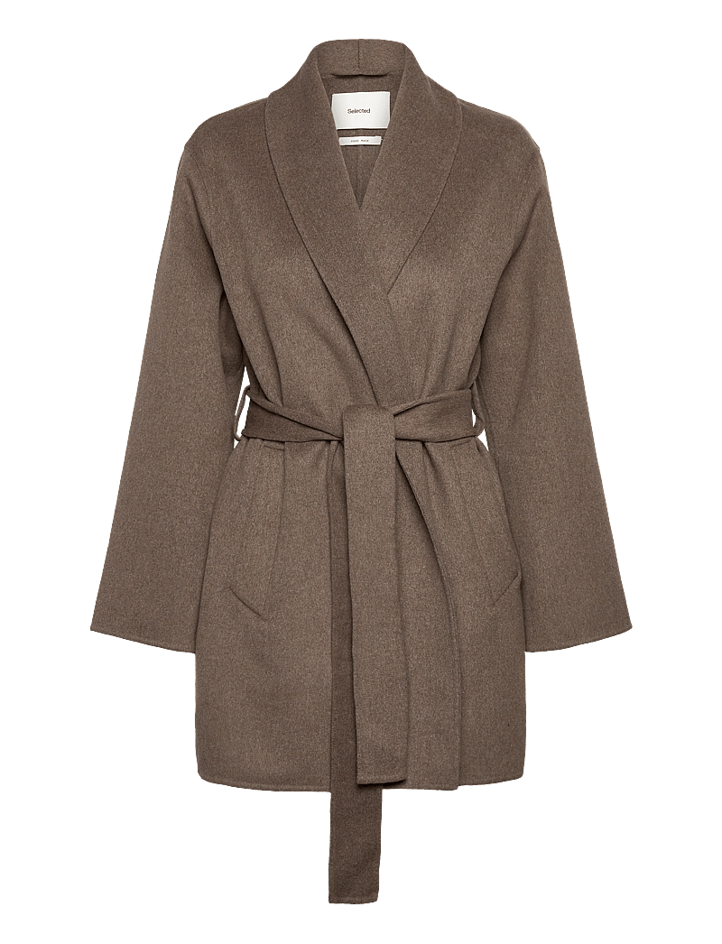 Selected - SLFALIA HANDMADE JACKET - kurtki zimowe - fungi - 1