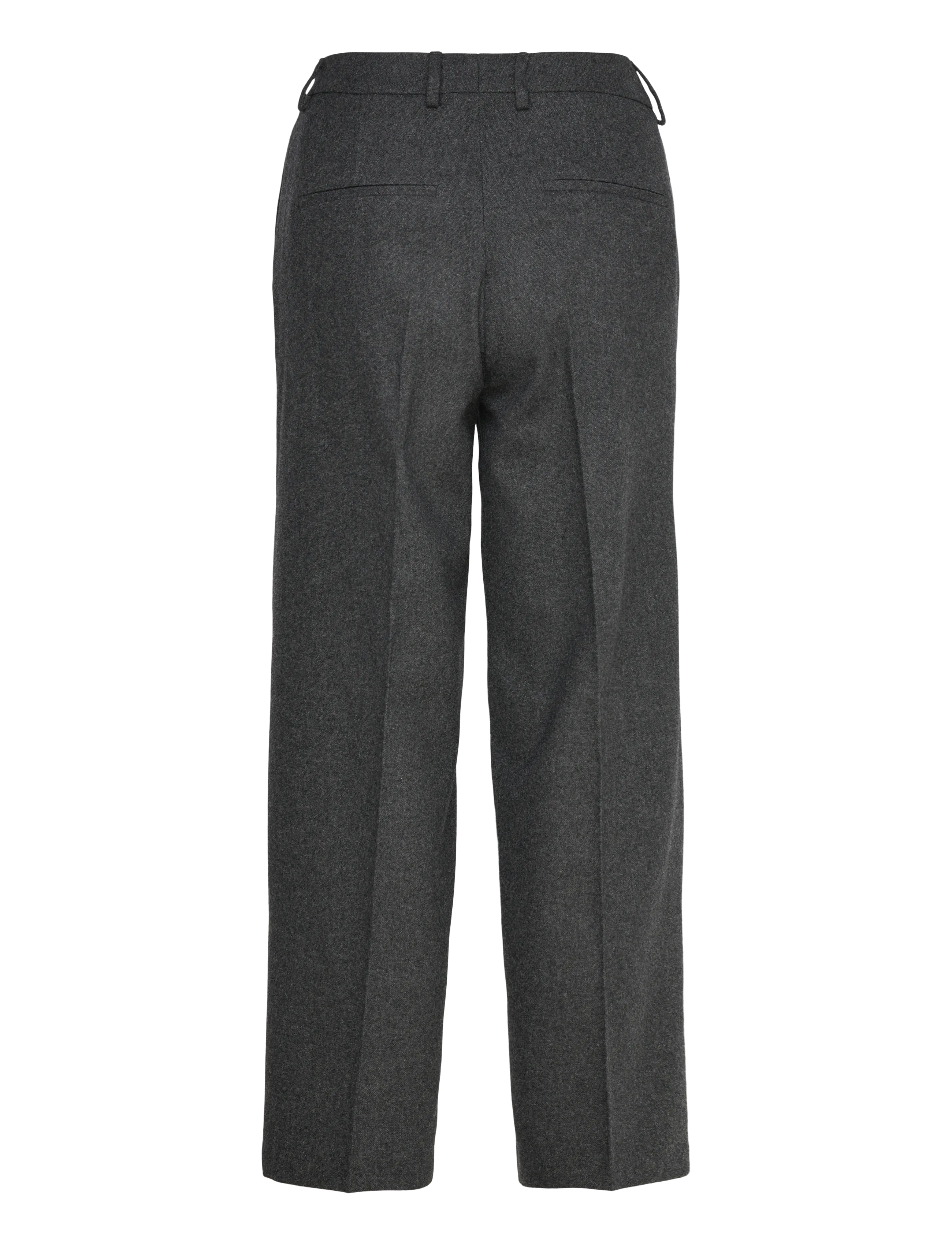Selected - SLFBARREL BERIT HW PANT - dark grey - 1