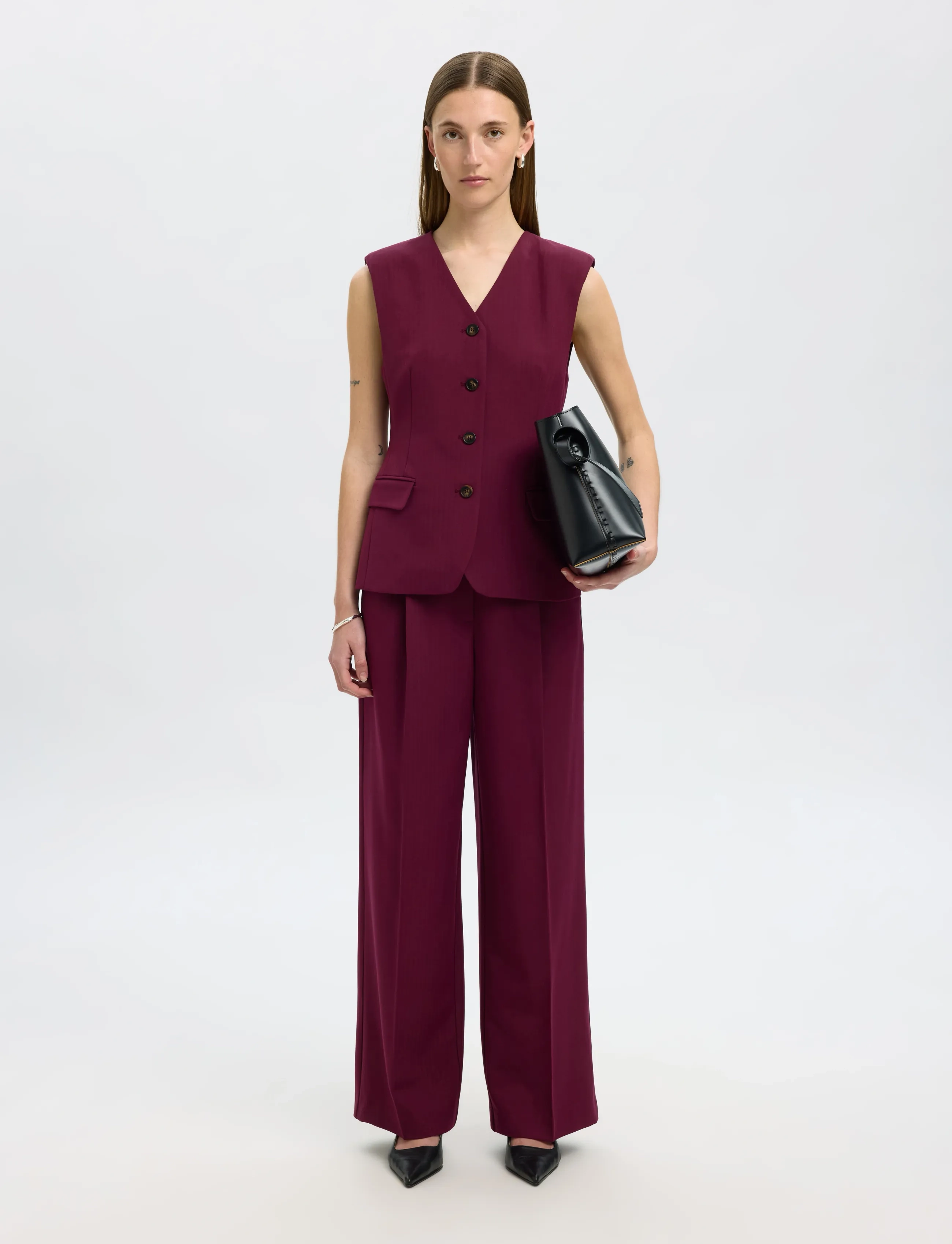 Selected - SLFFEDORA VEST - forårsjakker - fig - 4