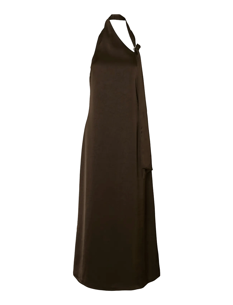Selected - SLFCECILIA SLIM NECKHOLDER ANKLE DRESS B - maxikleider - delicioso - 1