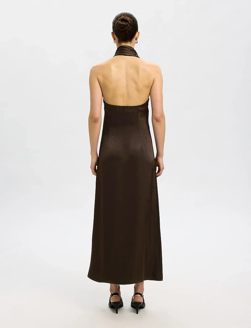 Selected - SLFCECILIA SLIM NECKHOLDER ANKLE DRESS B - maxikleider - delicioso - 3