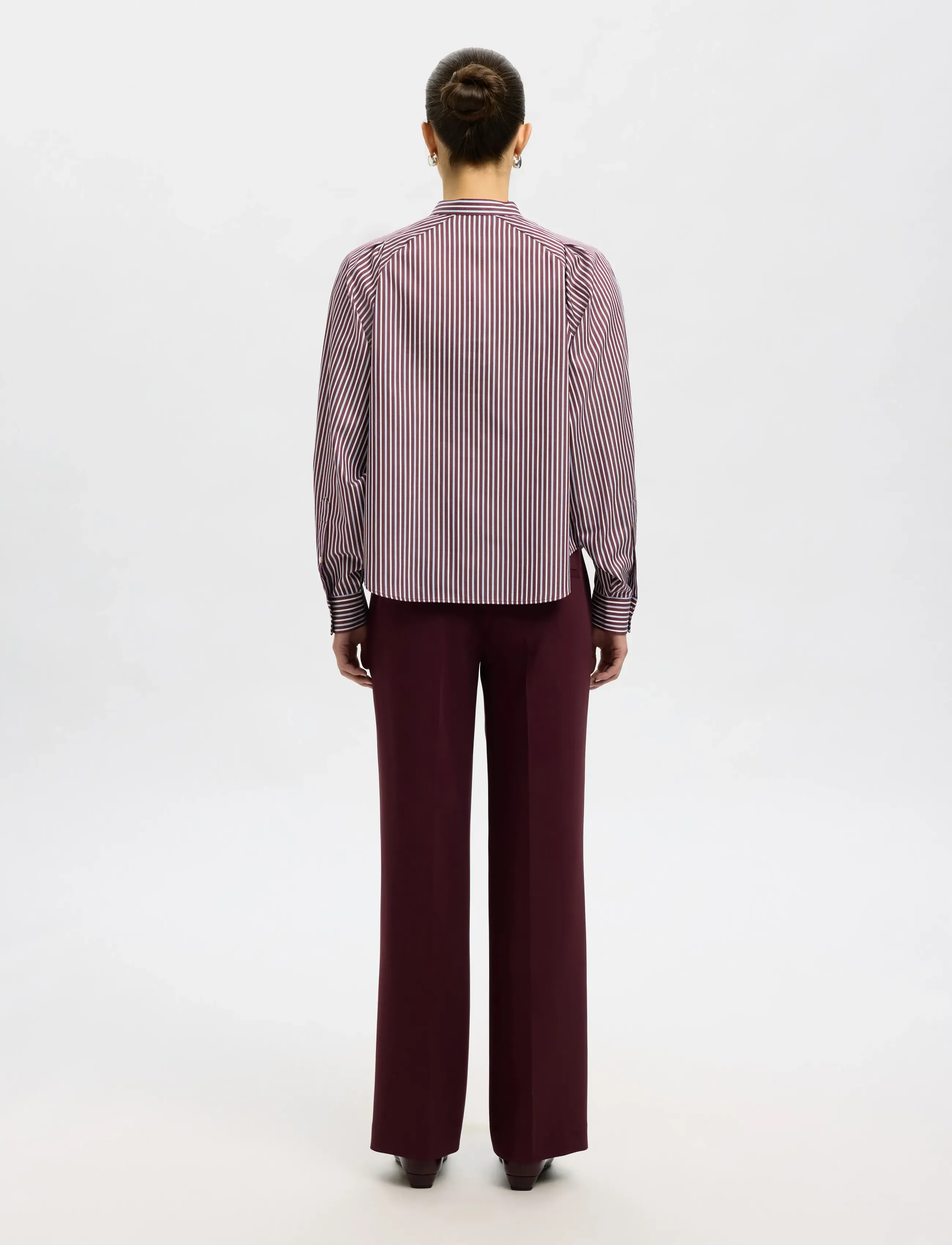 Selected - SLFMARIETTE RELAXED LS SHIRT B - fig - 2