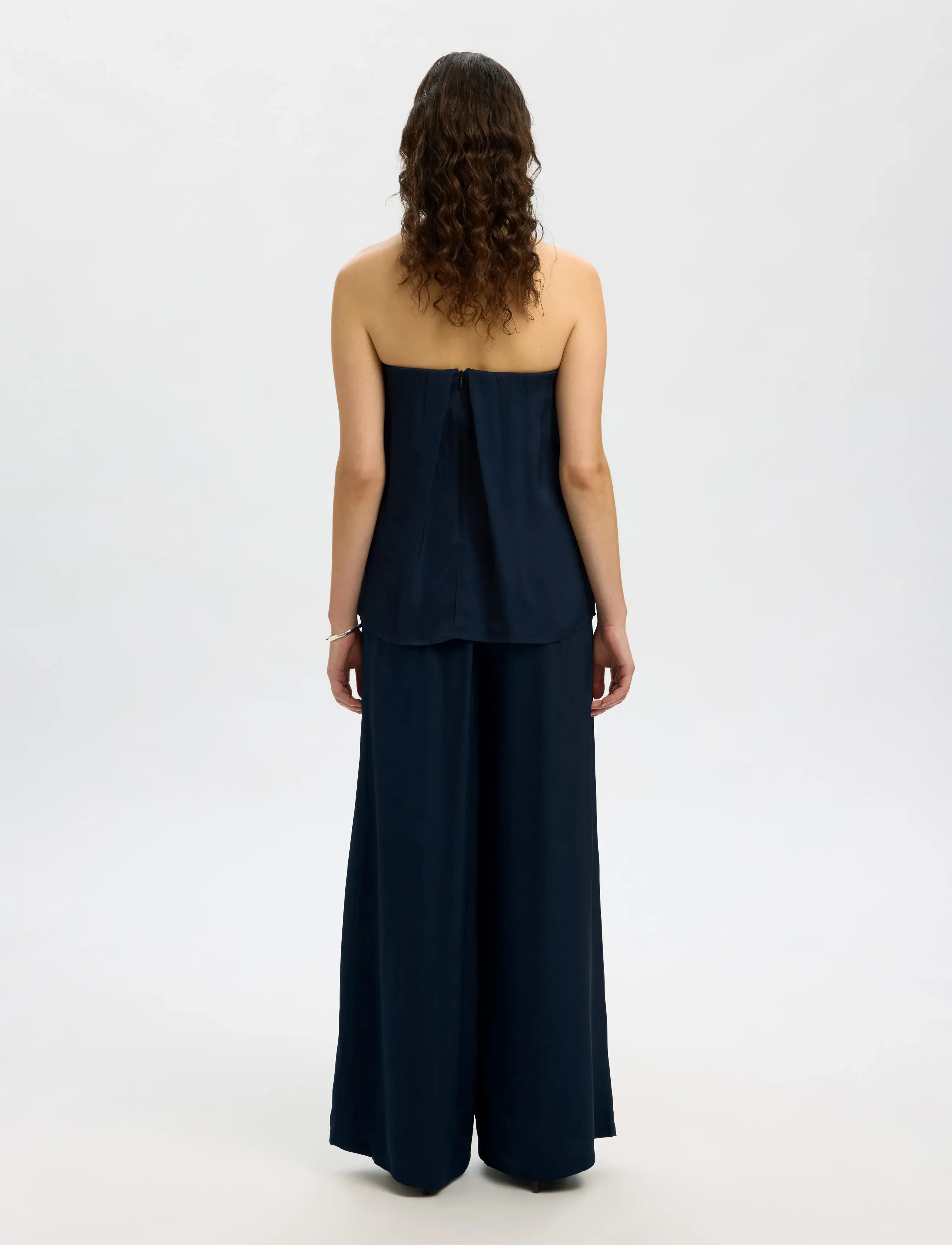 SELECTED Slfleonore Hw Wide Pant B kostymbyxor dam – bild 2