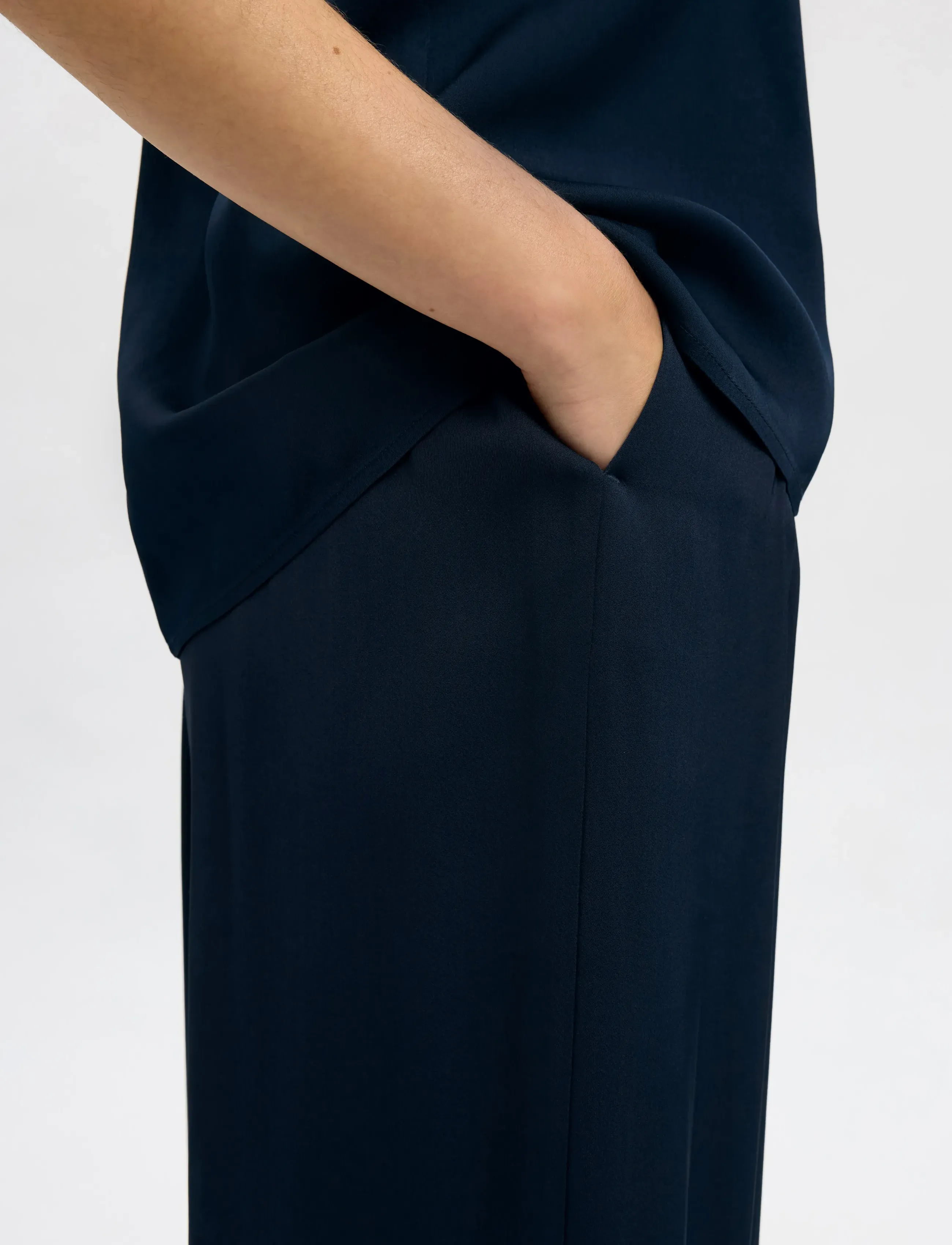 SELECTED Slfleonore Hw Wide Pant B kostymbyxor dam – bild 4