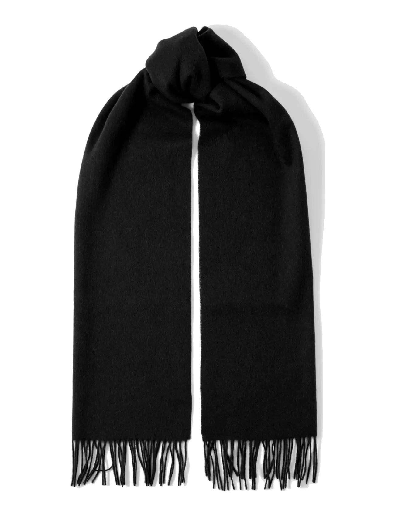 Selected SLFTIME NEW WOOL SCARF - Accessories - BLACK / black