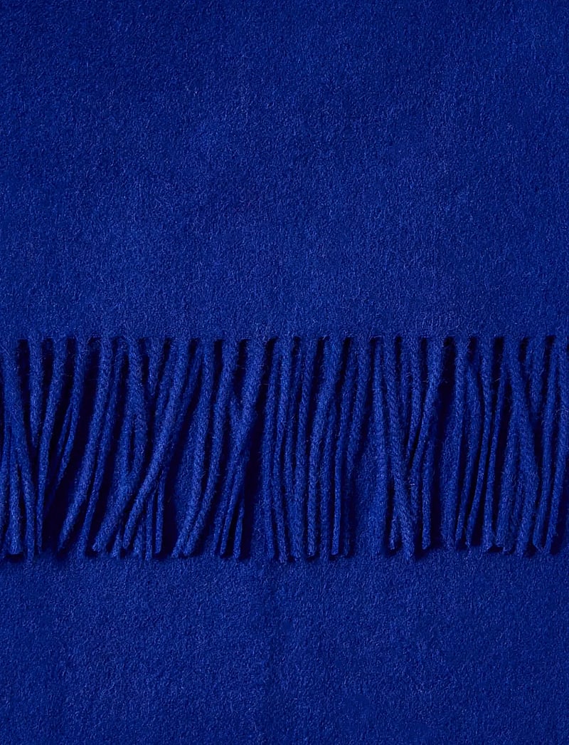 Selected - SLFTIME NEW WOOL SCARF - halstørklæder - dazzling blue - 0