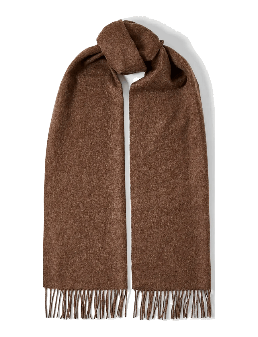 Selected - SLFTIME NEW WOOL SCARF - winterschals - fungi - 1