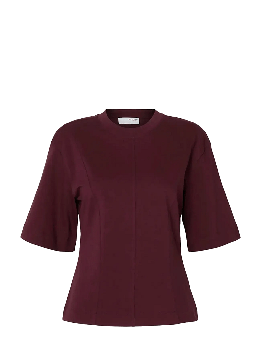 Selected - SLFMESA SS TEE - t-shirts - fig - 1