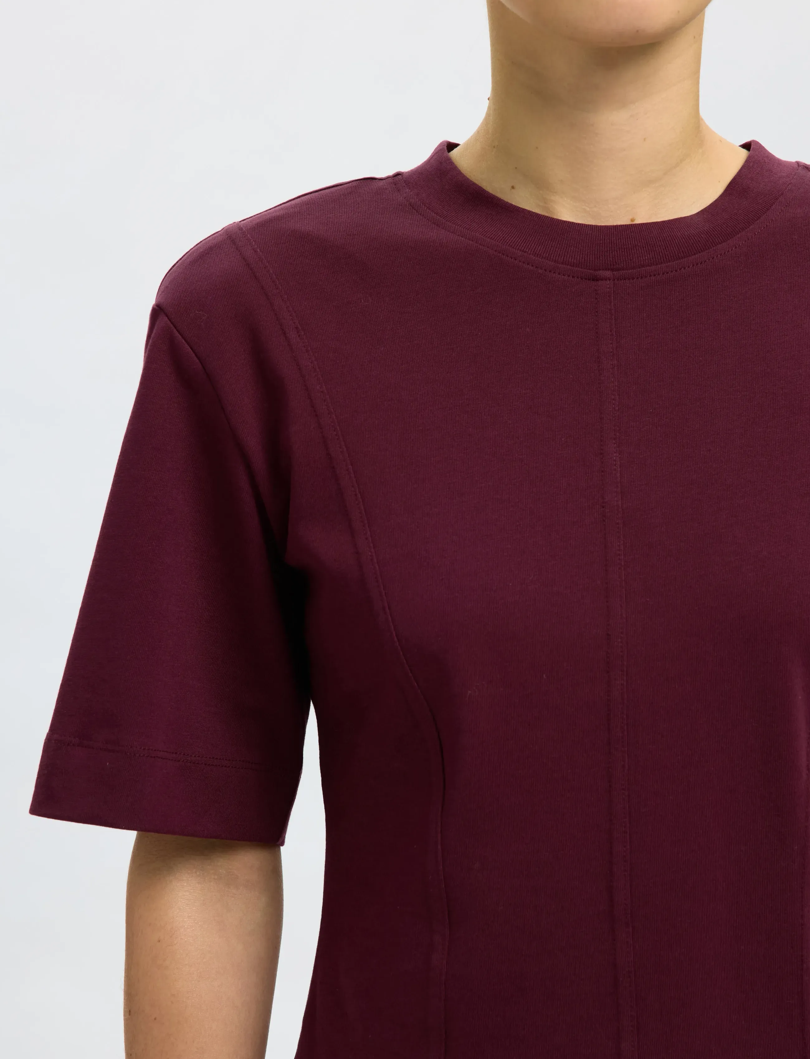 Selected - SLFMESA SS TEE - t-shirty - fig - 3