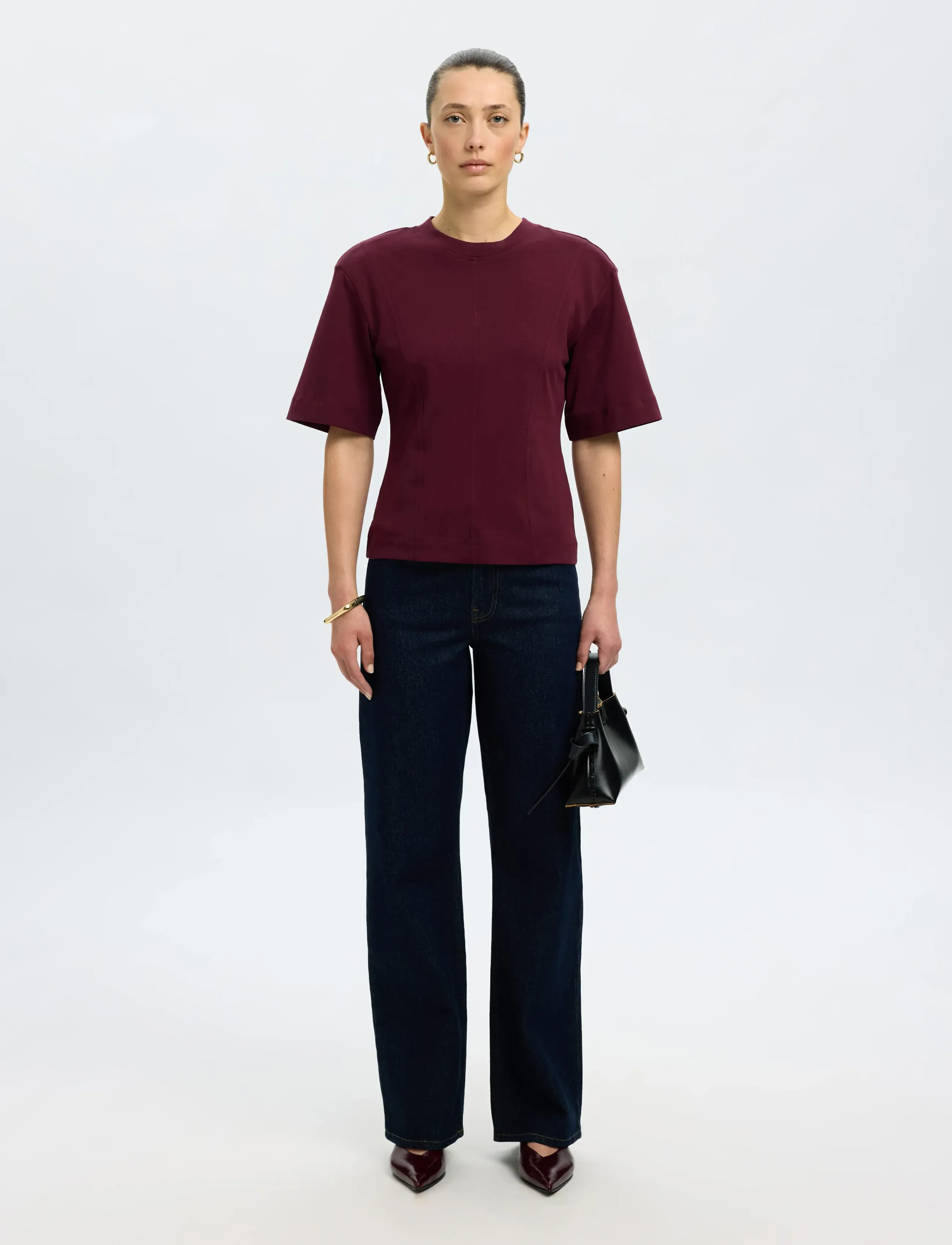 Selected - SLFMESA SS TEE - t-shirty - fig - 5
