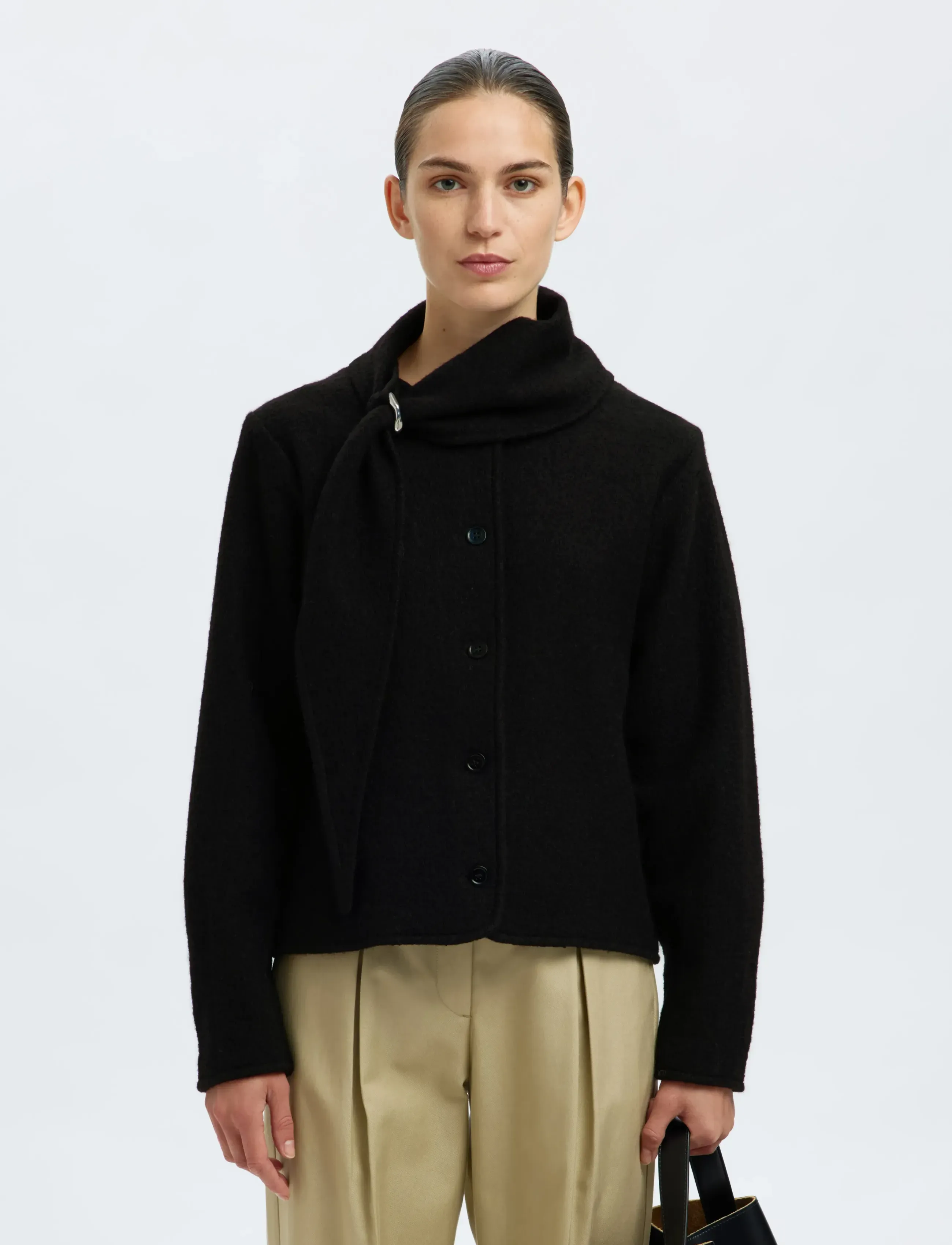 Slfdarla Ls Knit Jacket