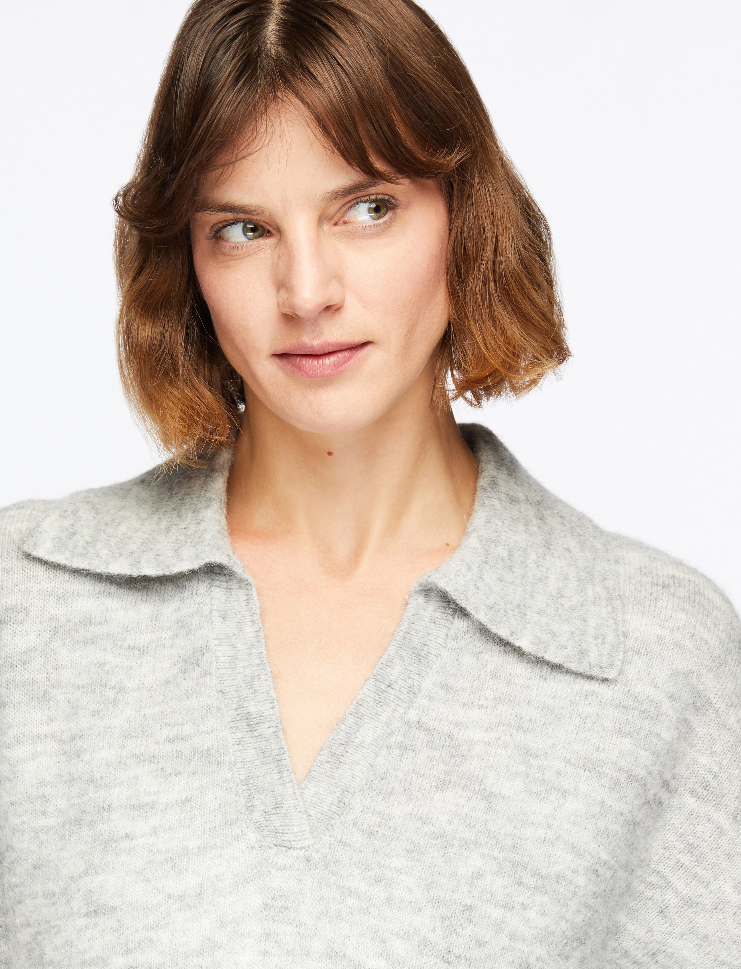 SELECTED Slflulu Ss Knit Polo stickade tröjor dam – bild 7