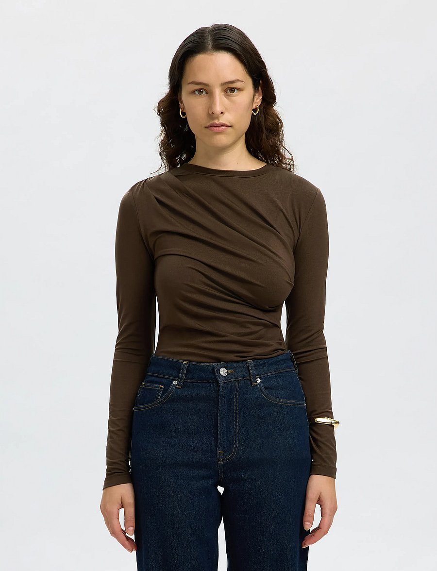 Selected - SLFILINA LS TOP - delicioso - 0