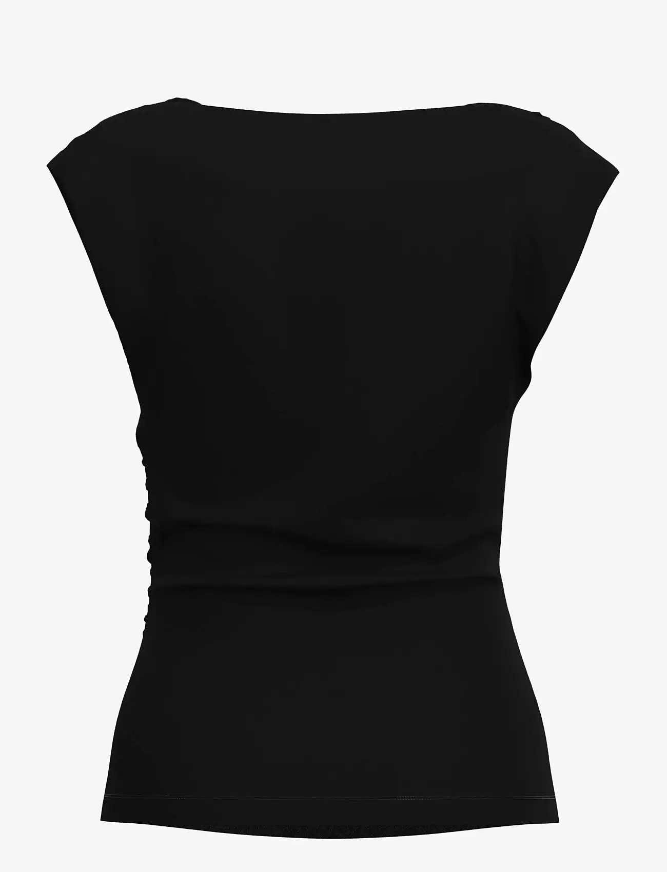 Selected - SLFANJA SL SLIM TOP - hauts sans manches - black - 1