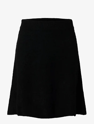 Selected SLFLULU BRUSHED HW KNIT SKIRT -  - undefined / undefined
