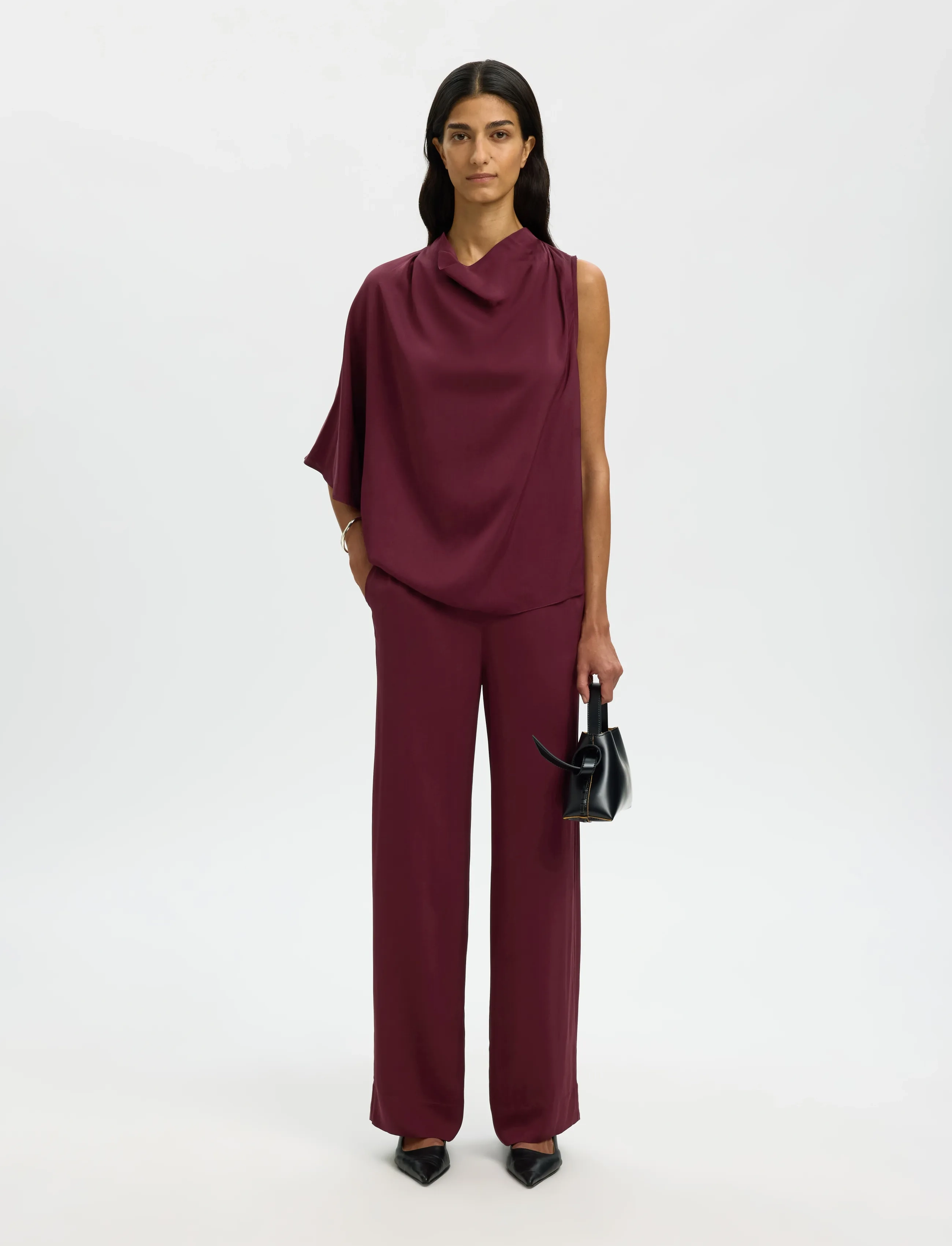 Slflaurina Mw Wide Pant B 5