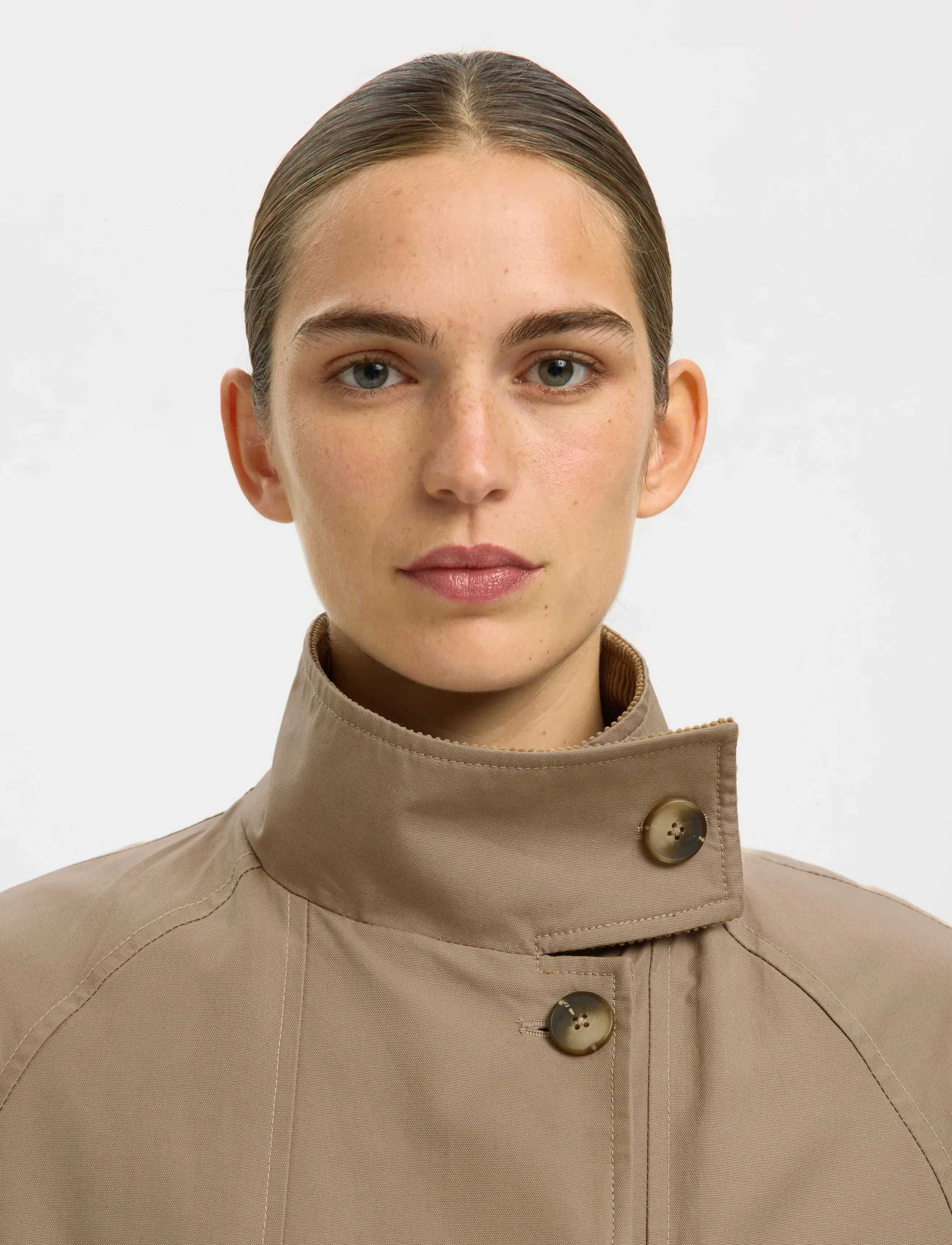 Selected - SLFKYLIE JACKET #S - frühlingsjacken - weathered teak - 3