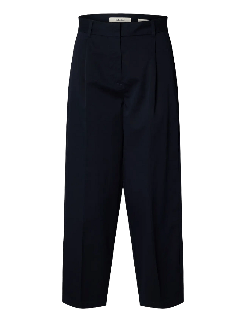 Selected - SLWBARREL MILLE HW PANT NOOS - barrel-hosen - dark sapphire - 1