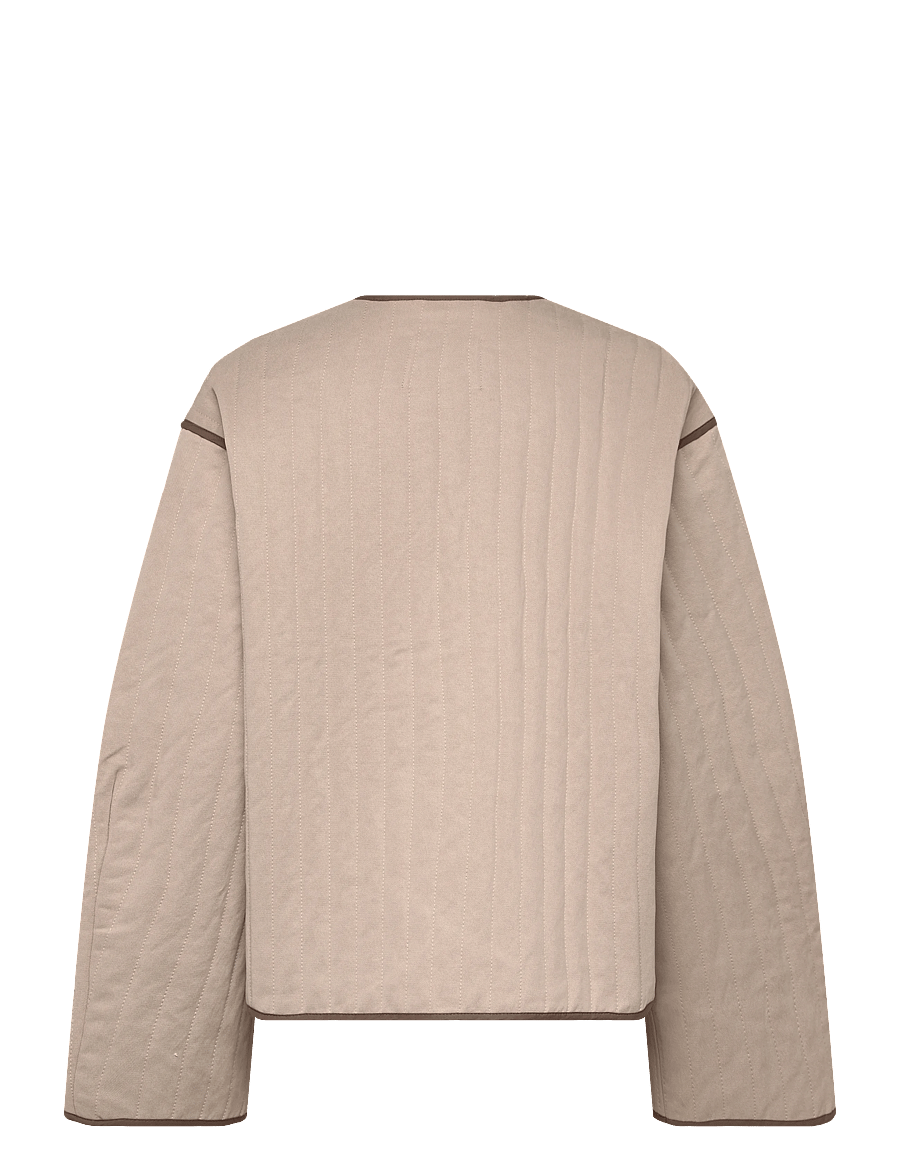 Selected - SLFMALINA QUILTED JACKET #S - frühlingsjacken - pure cashmere - 1