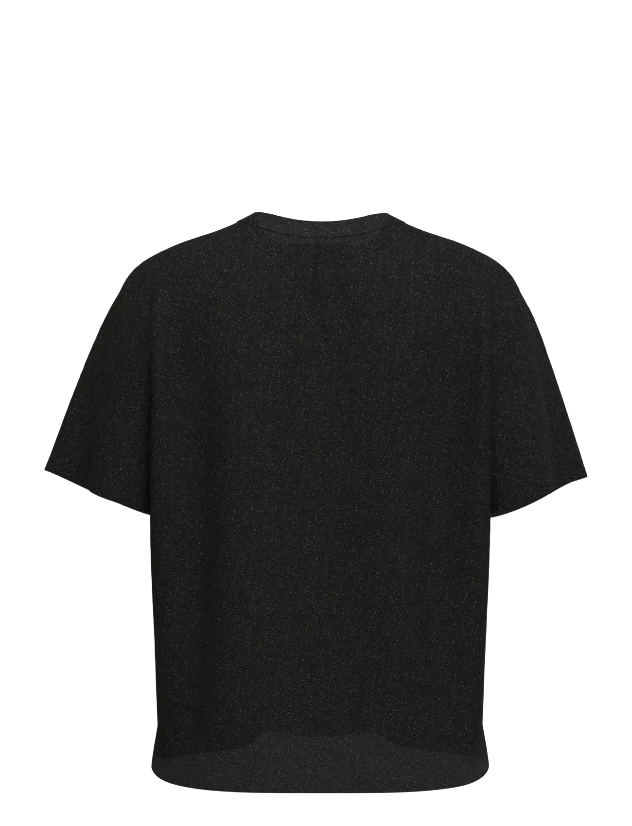 Selected - SLFANJA BOXY TEE - t-shirts - black - 2