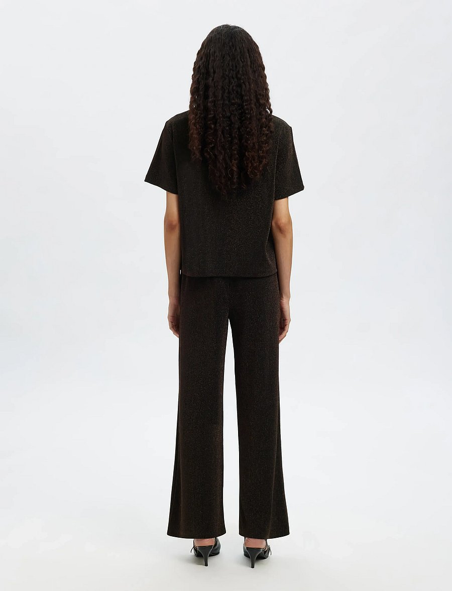 Selected - SLFANJA BOXY TEE - t-särgid - delicioso - 3
