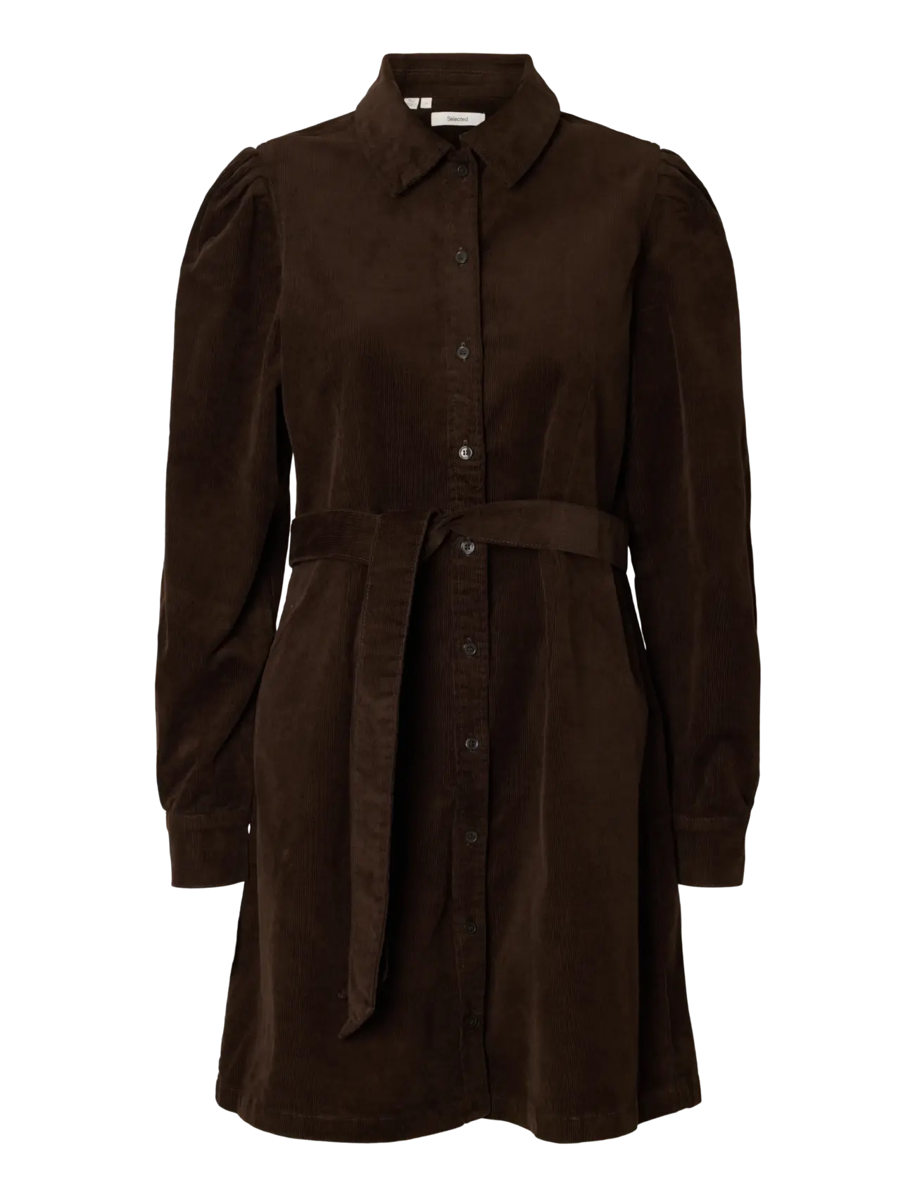 Selected - SLWRUNA SHORT CORDUROY DRESS NOOS - hemdkleider - delicioso - 1