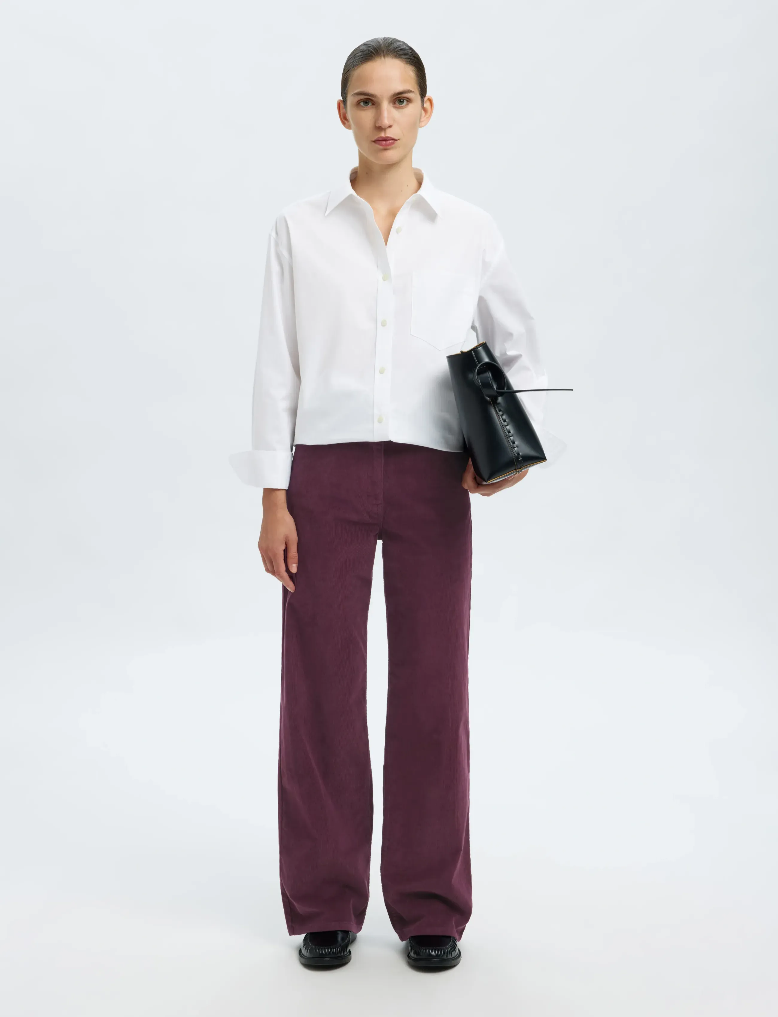 Slwwide Runa Hw Corduroy Pant Noos 5