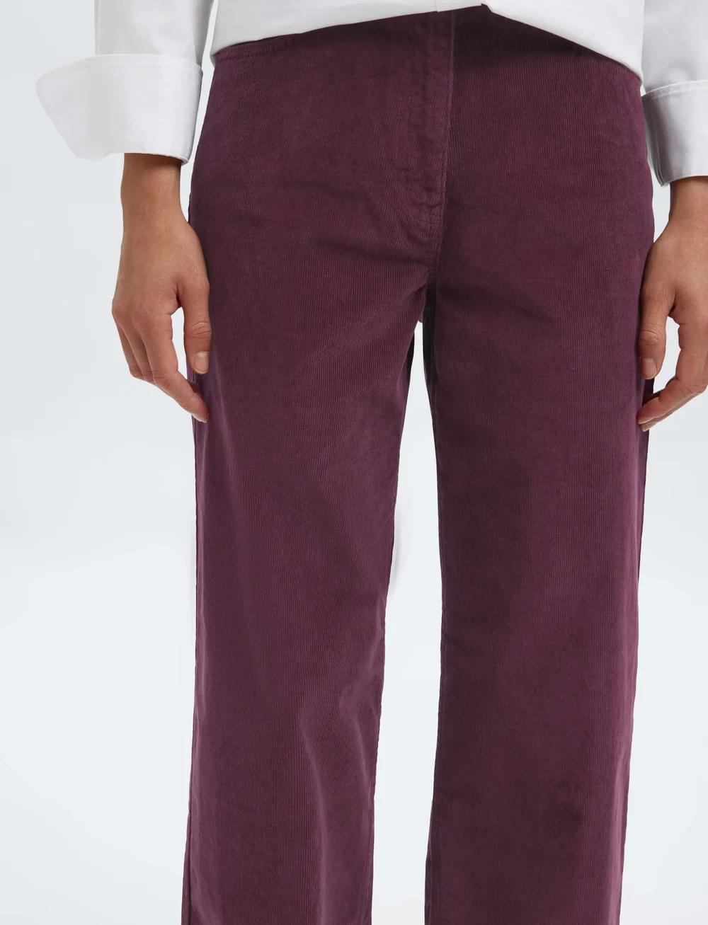 Selected - SLFWIDE RUNA HW CORDUROY PANT NOOS - vida jeans - fig - 5