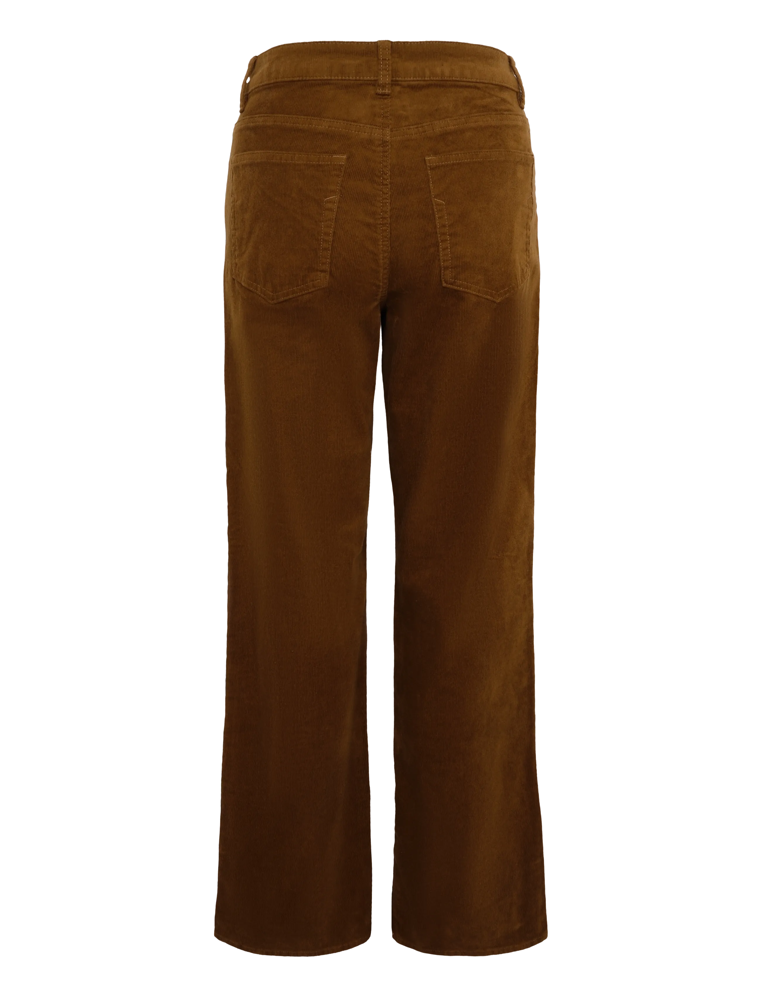 Selected - SLWWIDE RUNA HW CORDUROY PANT NOOS - hosen mit weitem bein - monks robe - 1