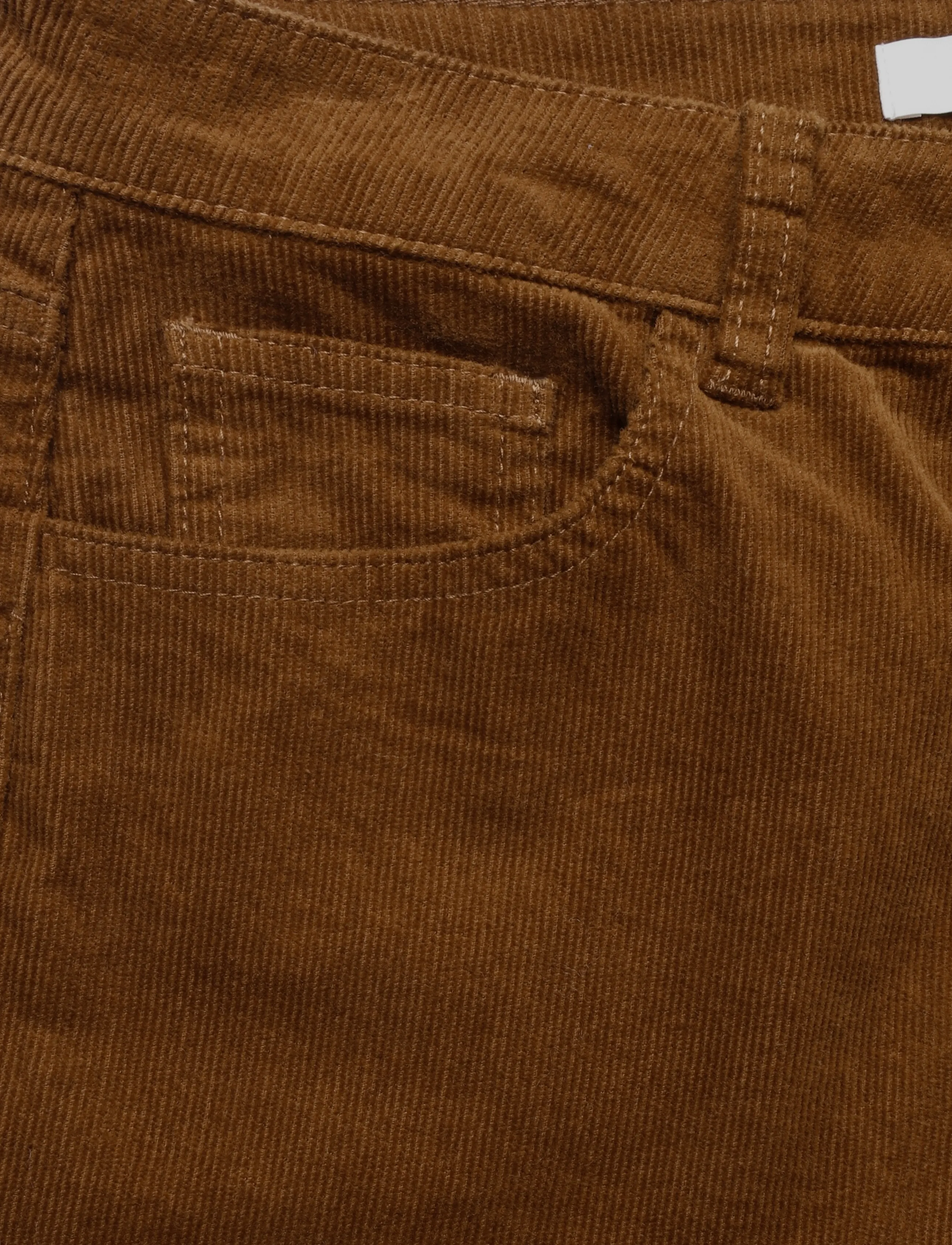 Selected - SLWWIDE RUNA HW CORDUROY PANT NOOS - hosen mit weitem bein - monks robe - 2