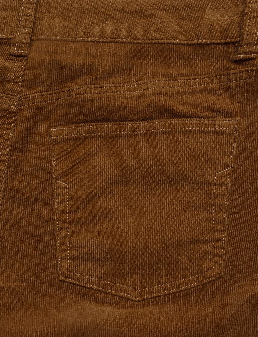 Selected - SLWWIDE RUNA HW CORDUROY PANT NOOS - hosen mit weitem bein - monks robe - 4