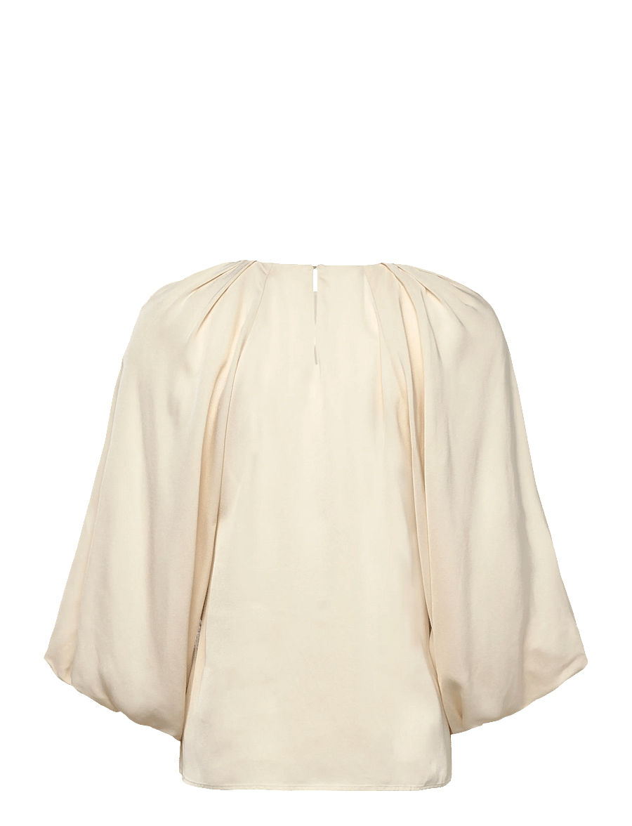 Selected - SLFLAURINA 3/4 TOP NOOS - langærmede bluser - birch - 1