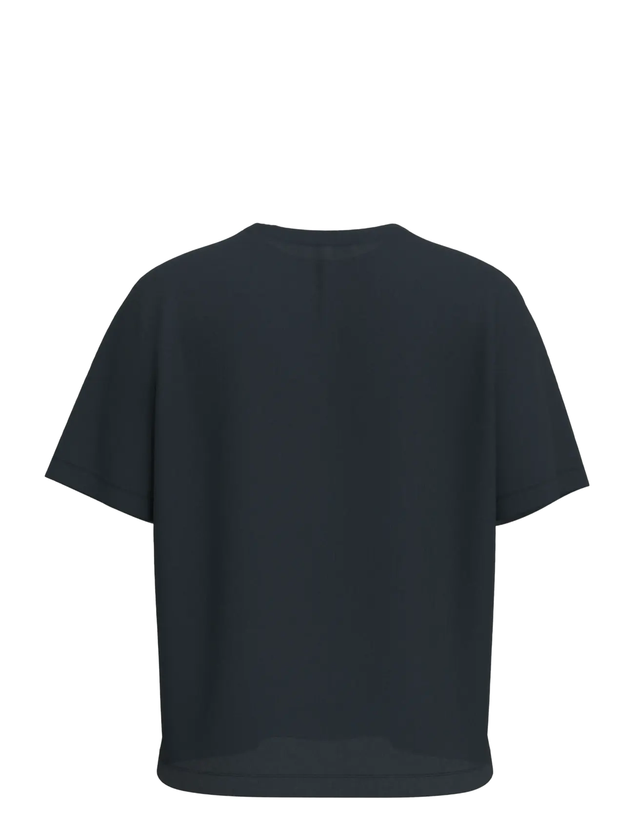 Selected - SLFTENNY SS BOXY O-NECK TEE NOOS - t-shirts - dark sapphire - 1