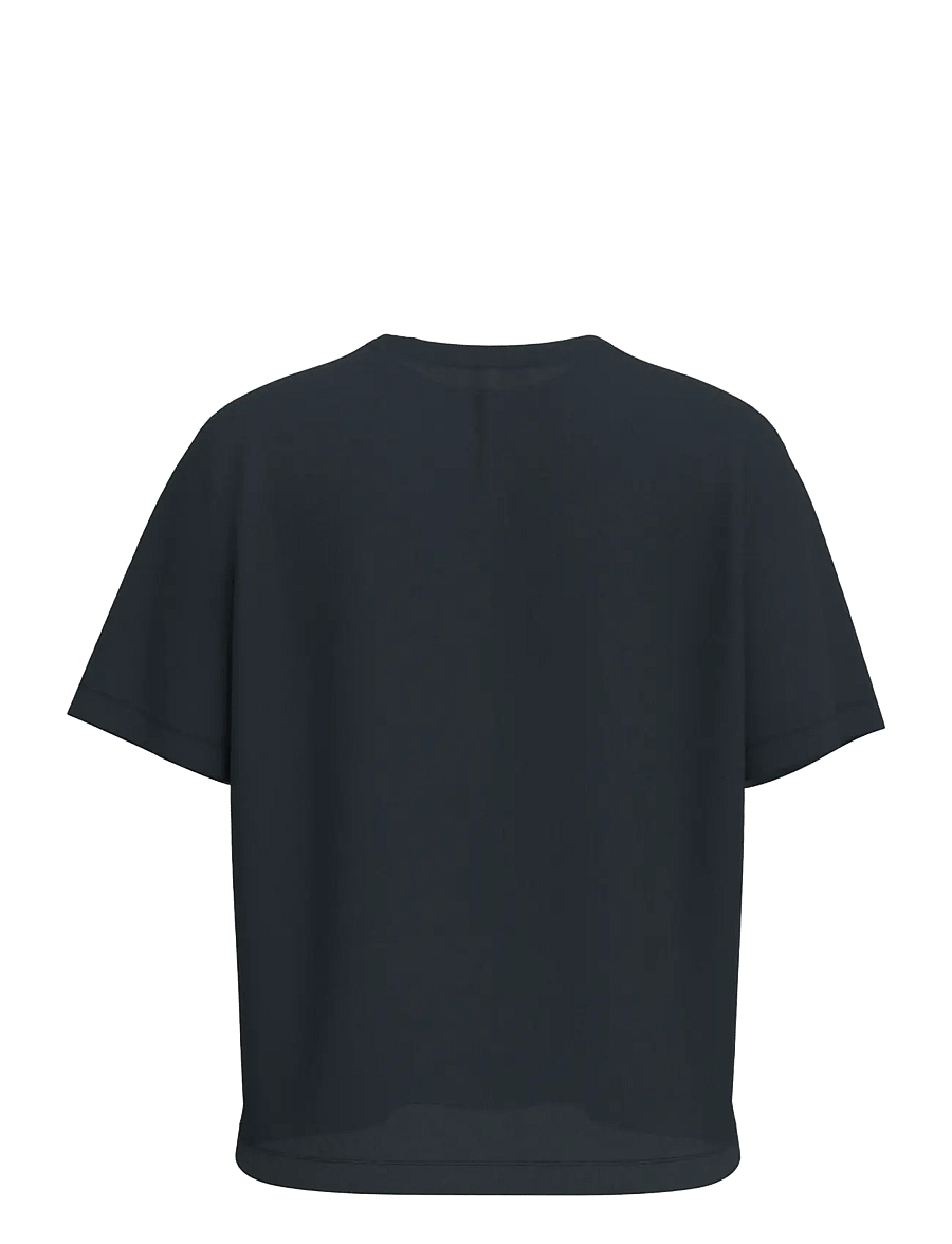 Selected - SLFTENNY SS BOXY O-NECK TEE NOOS - t-särgid - dark sapphire - 1