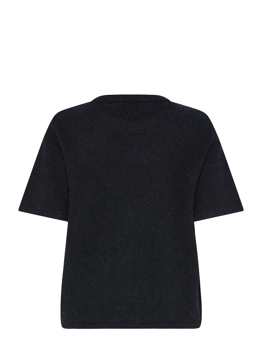 Selected - SLFLULU 2/4 KNIT O-NECK NOOS - pullover - dark sapphire - 1
