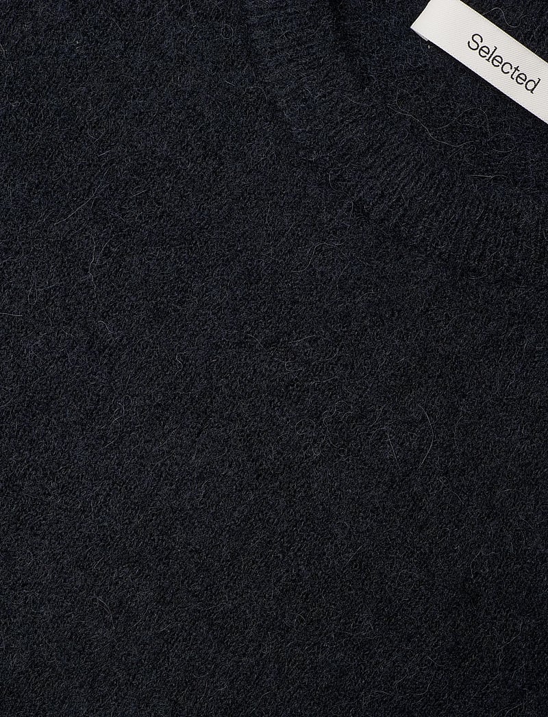 Selected - SLFLULU 2/4 KNIT O-NECK NOOS - pullover - dark sapphire - 2