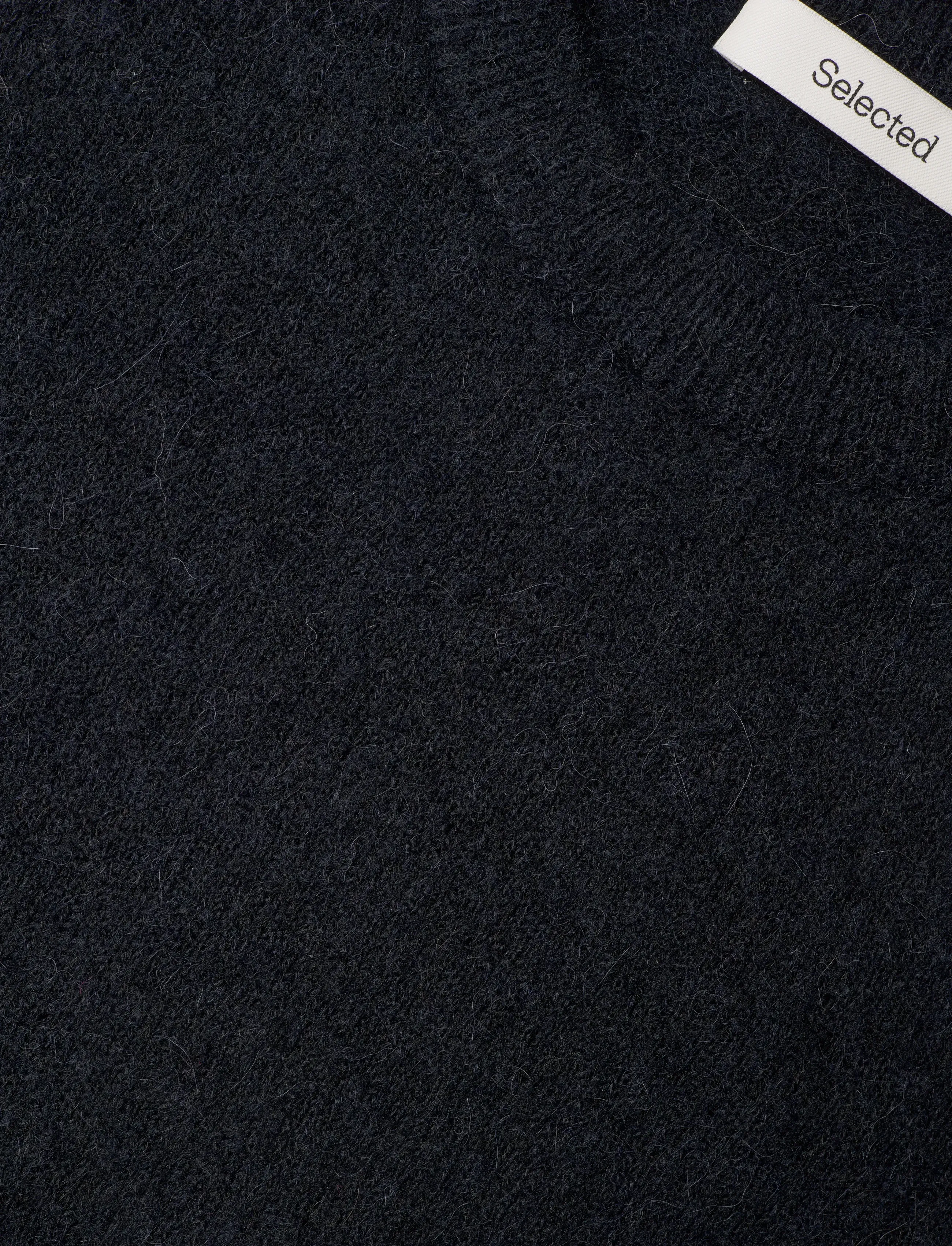 Selected - SLFLULU 2/4 KNIT O-NECK NOOS - kampsunid - dark sapphire - 2