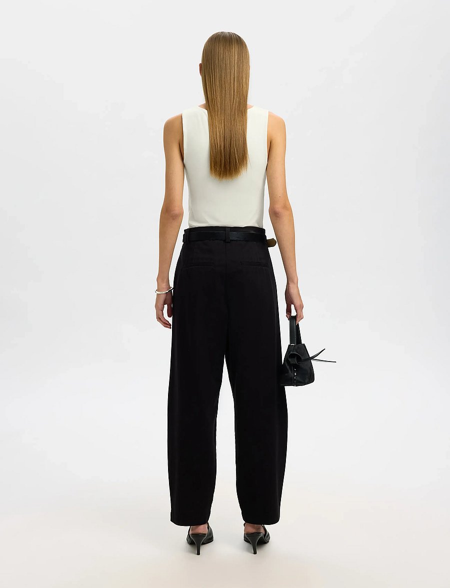 Selected - SLFMANJA SL REVERSIBLE TOP NOOS - Ärmellose tops - snow white - 2