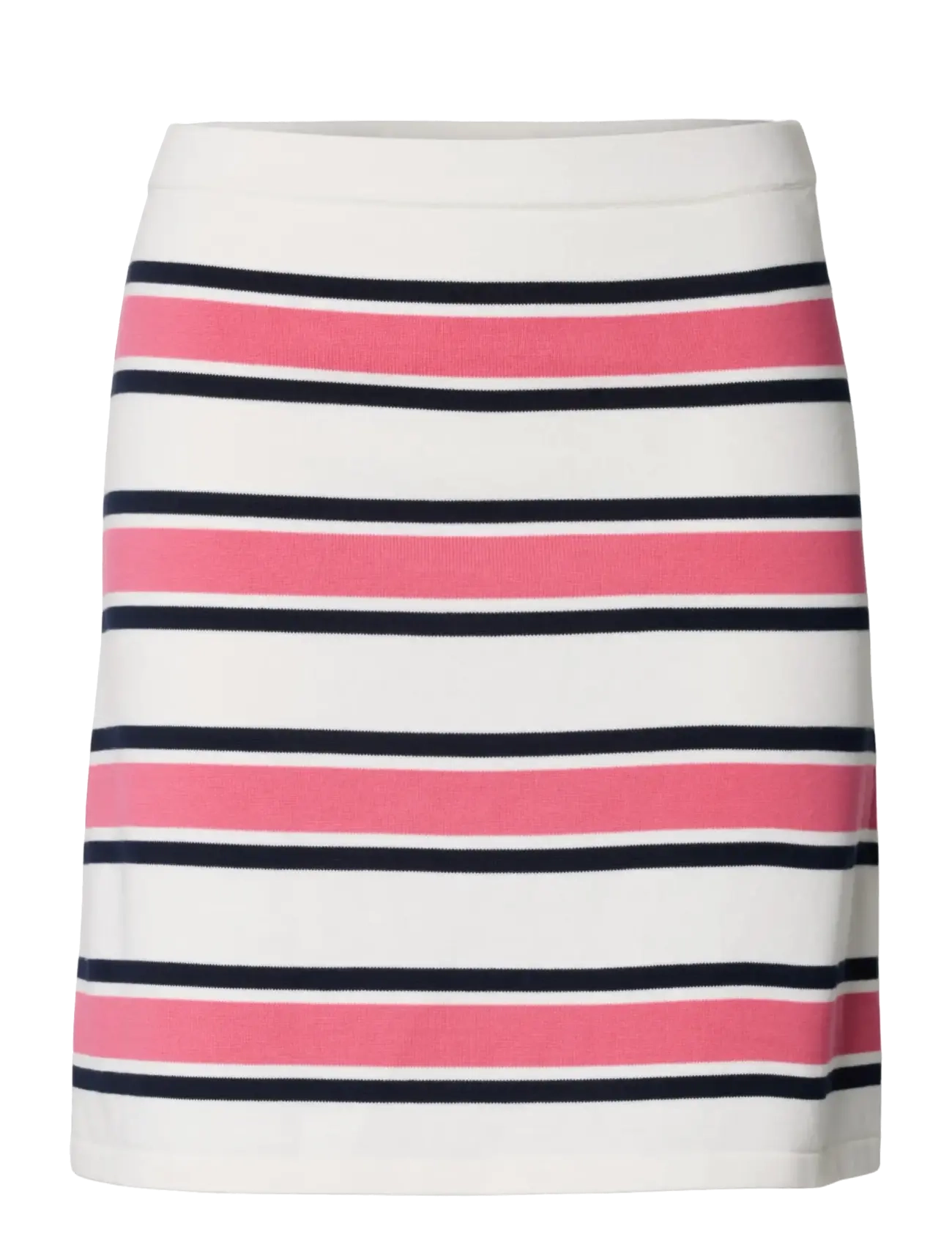 Selected SLFAMOUR HW SHORT SKIRT - Riided - EGRET / white