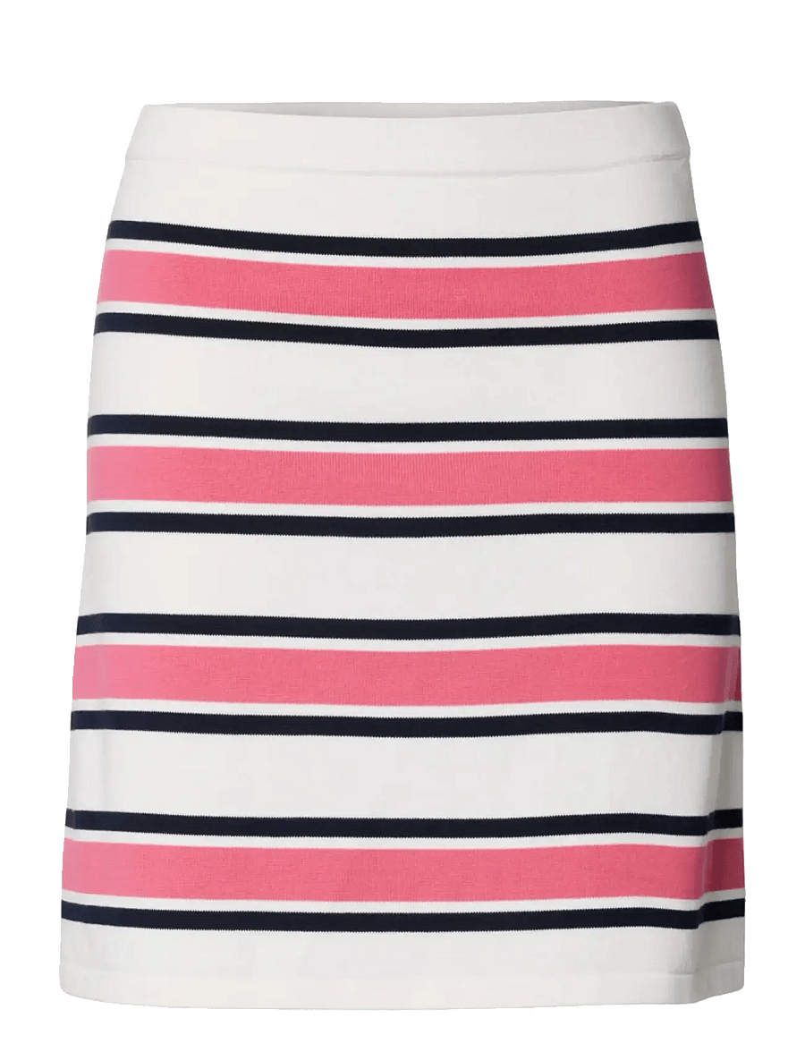 Selected - SLFAMOUR HW SHORT SKIRT - gebreide rokken - egret - 1