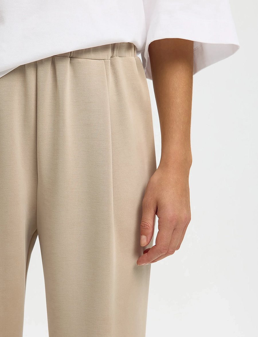 Selected - SLWTENNY HW PANT NOOS - alltags-style - pure cashmere - 4