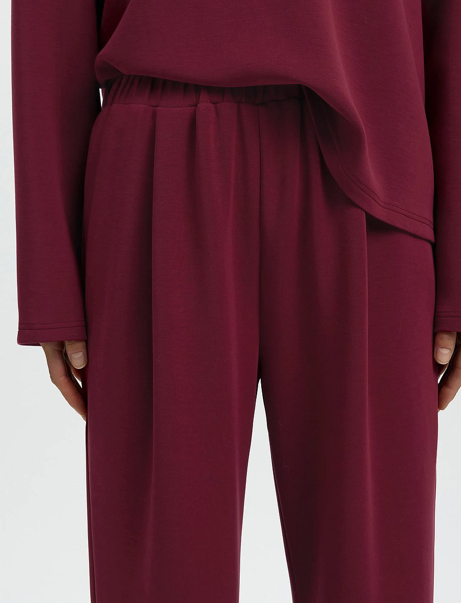 Selected - SLWTENNY HW PANT NOOS - vardagsstil - tawny port - 3