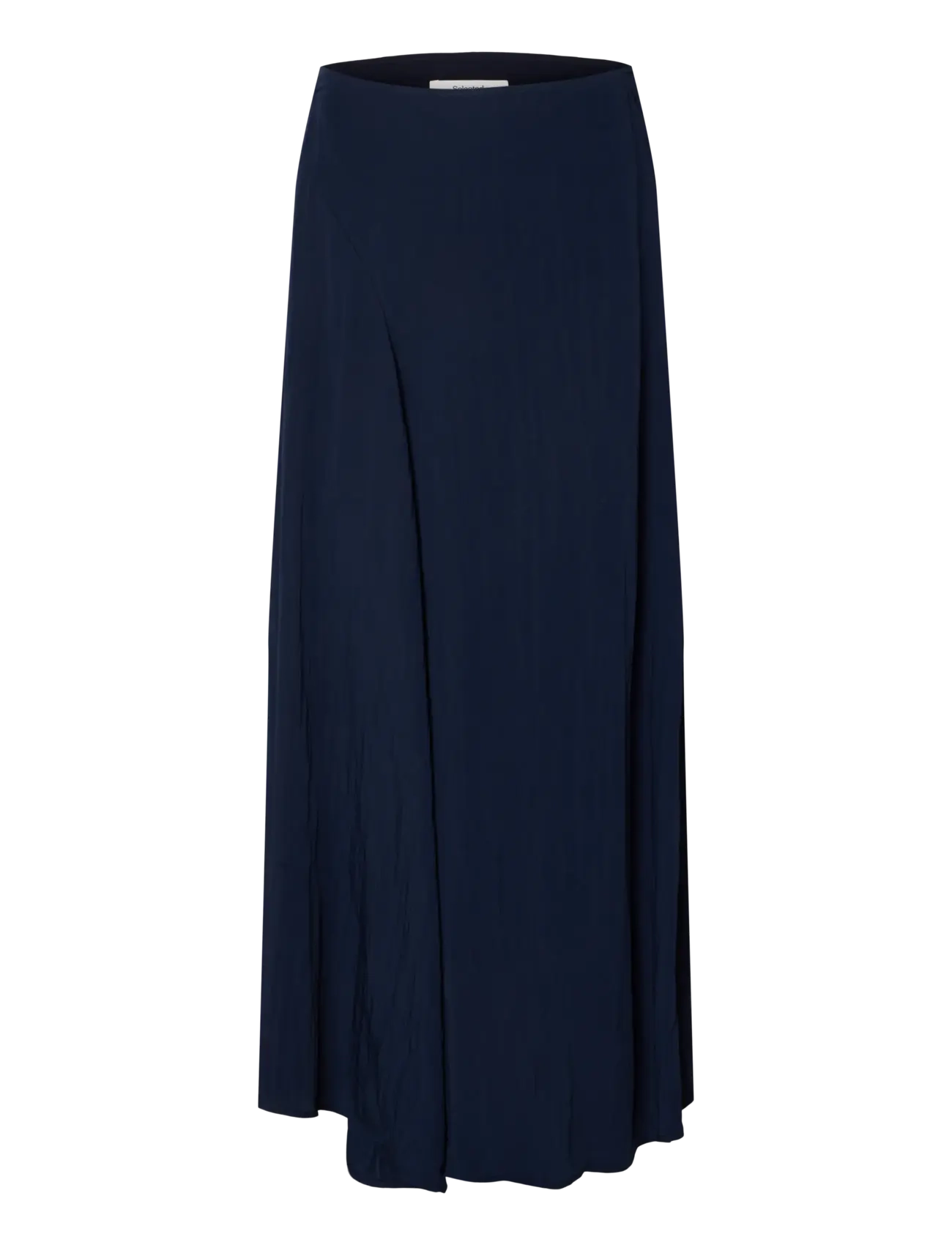 Selected SLFIONA HW ANKLE SKIRT B - Ilgi sijonai - DARK SAPPHIRE / navy