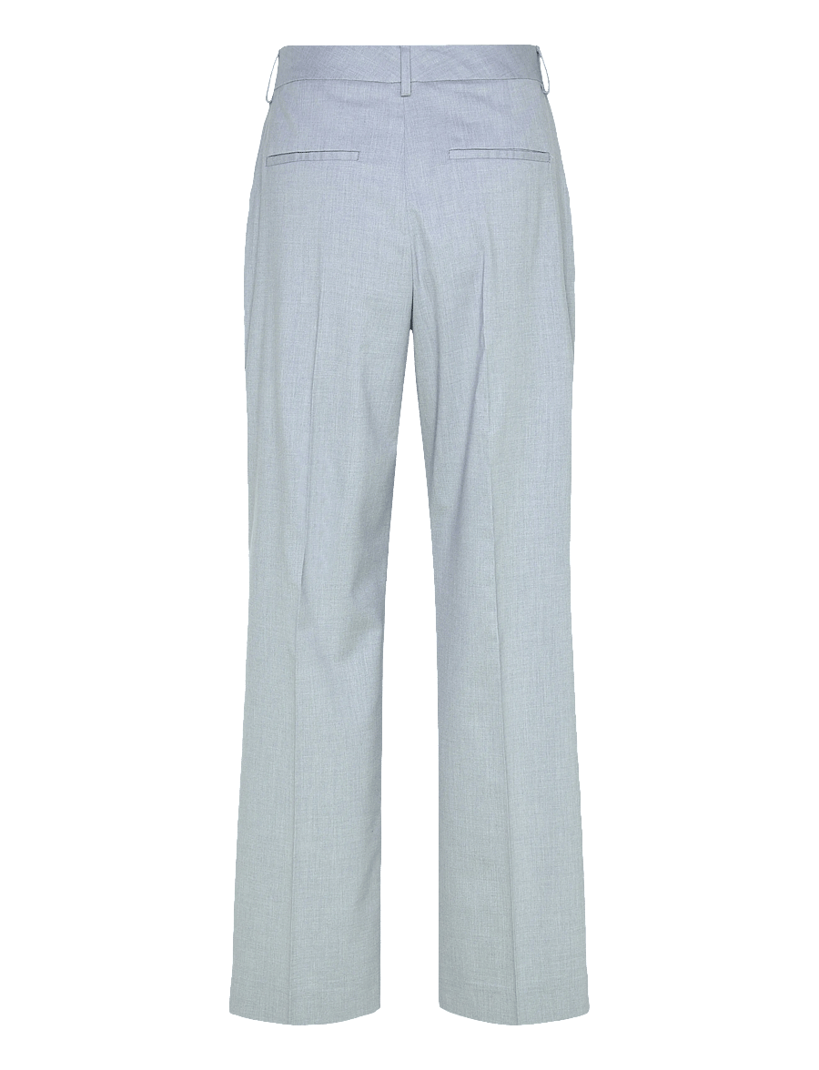 Selected - SLFWIDE LISA MW PANT - anzugshosen - dusty blue - 1