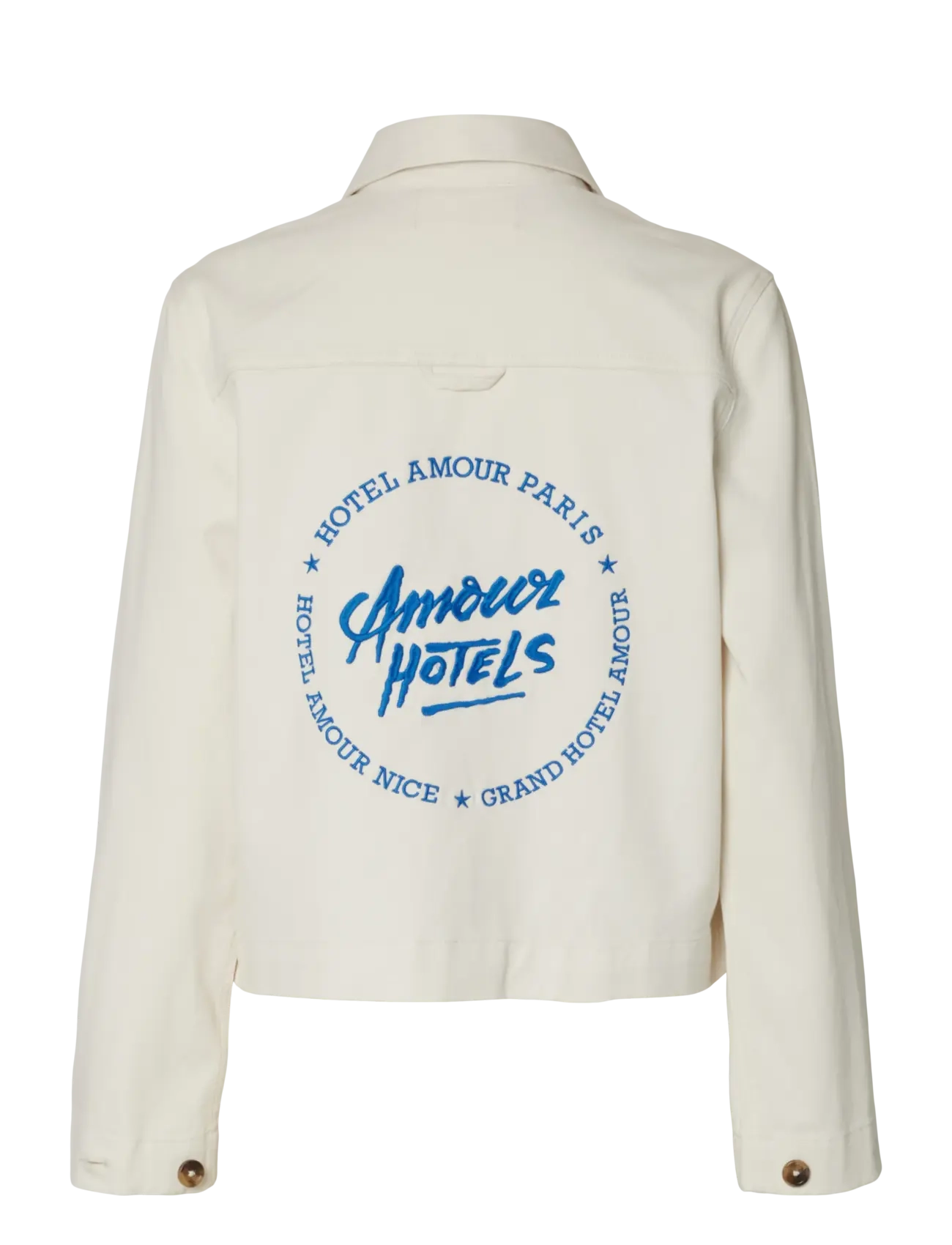 Selected - SLFRELAXED HOTEL AMOUR JACKET - forårsjakker - egret - 2