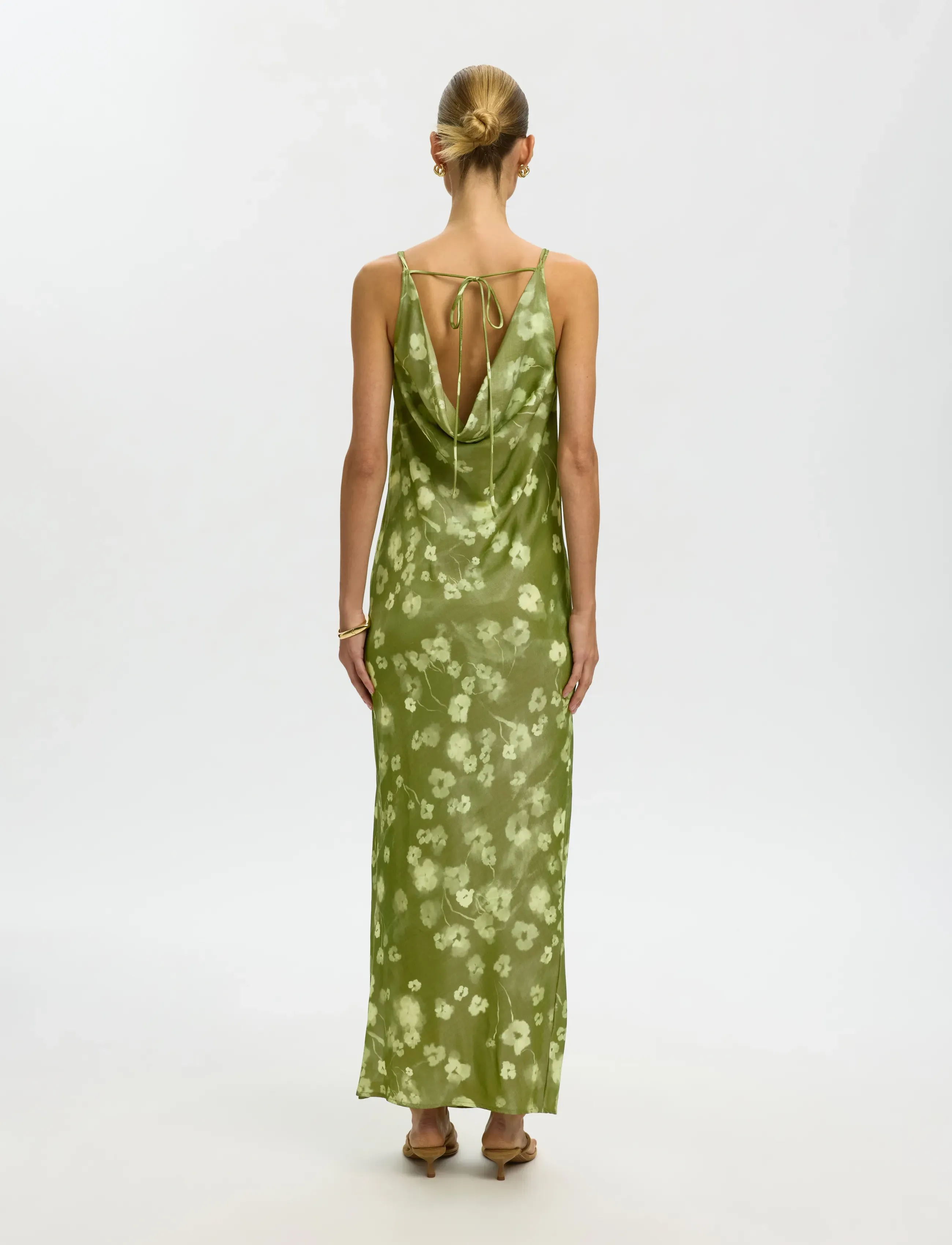 Selected - SLFGIONA SLIM ANKLE STRAP DRESS B - robes moulantes - lint - 2