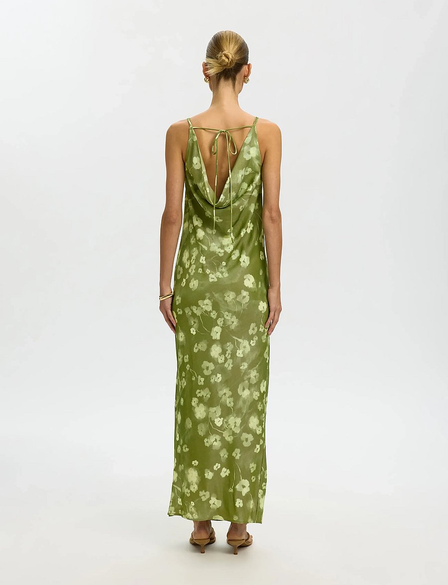 Selected - SLFGIONA SLIM ANKLE STRAP DRESS B - robes moulantes - lint - 2