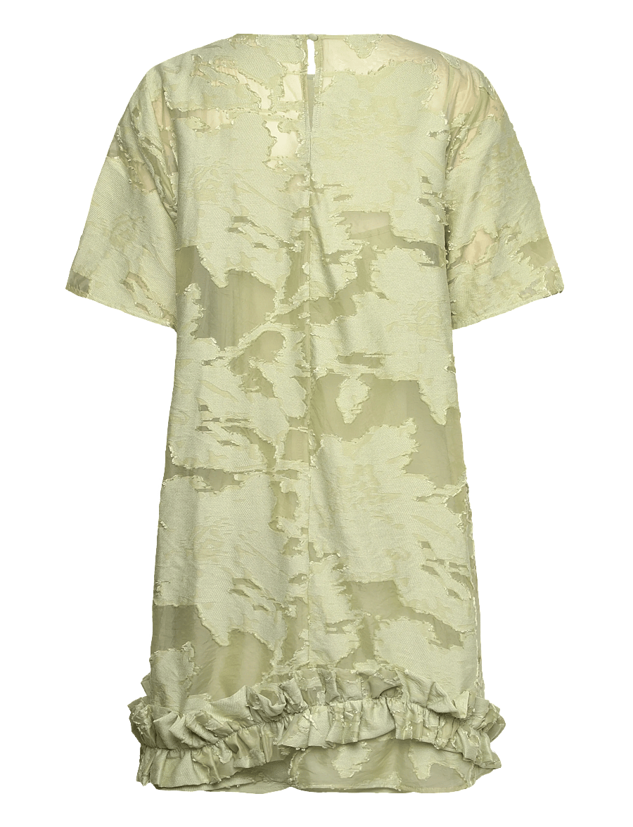 Selected - SLFLINA RELAXED 2/4 SHORT DRESS B - robes courtes - lint - 1