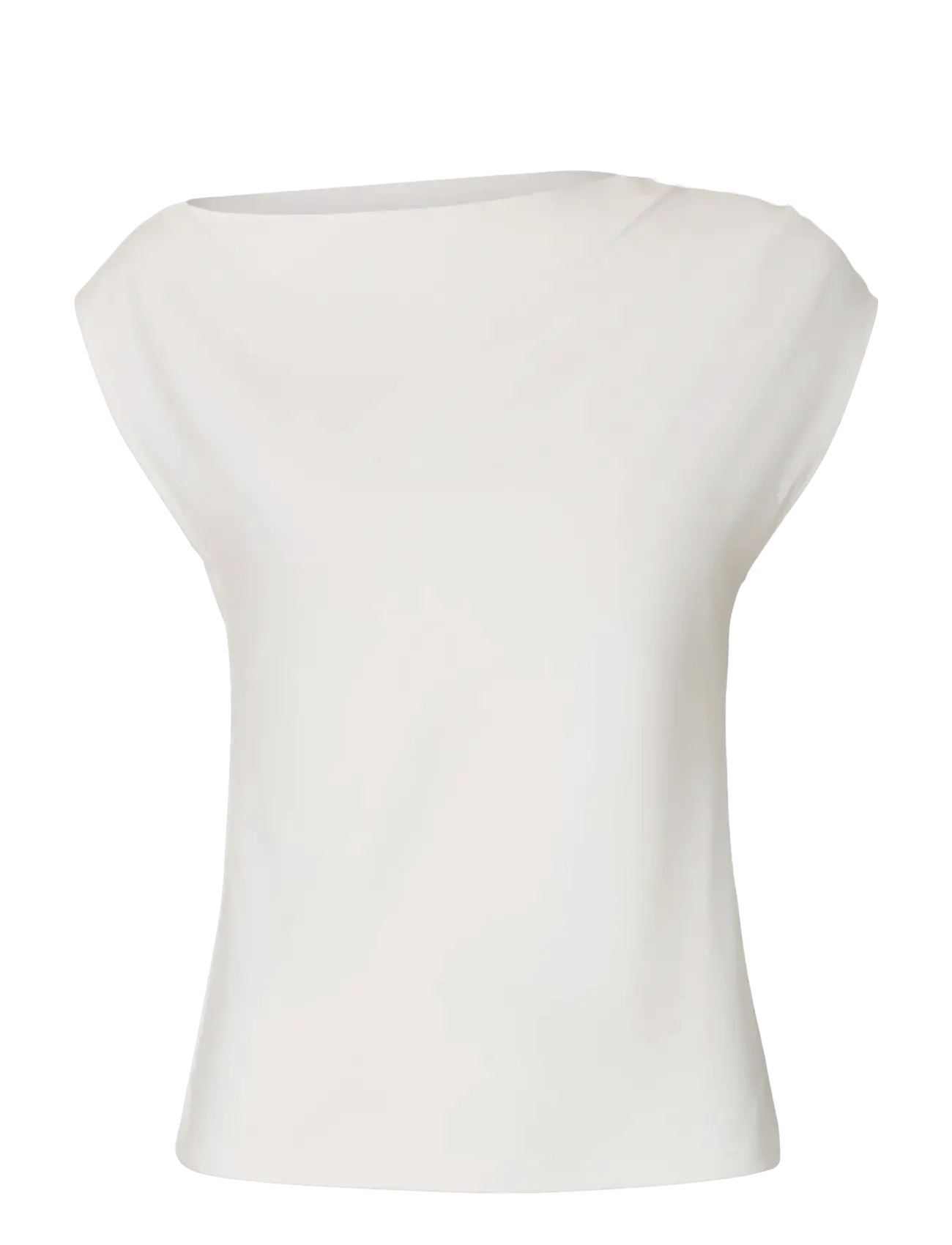Selected SLFMOLLY SS TOP - Kortærmede bluser - BRIGHT WHITE / white